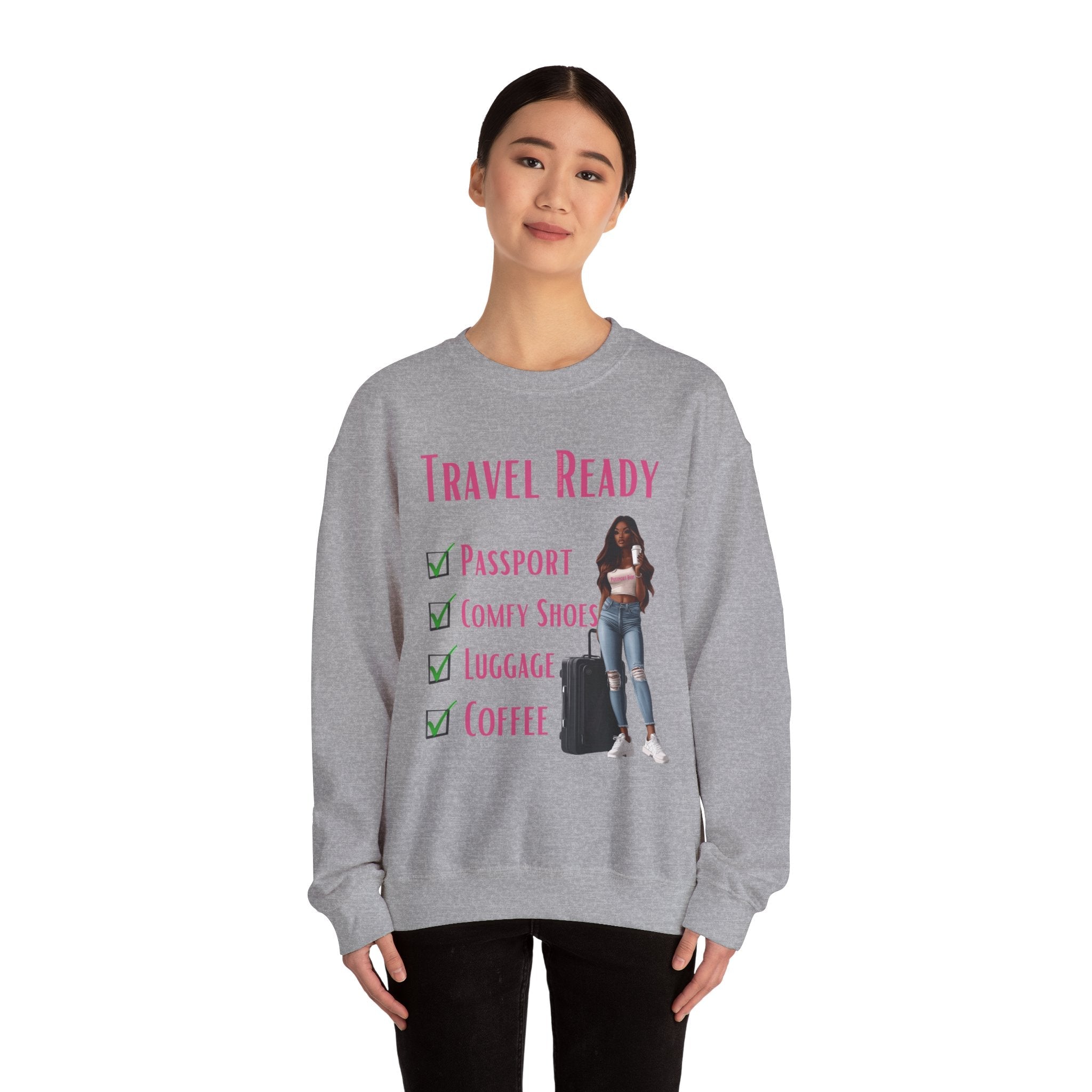 Trevel Ready Unisex Heavy Blend™ Hooded Sweatshirt