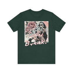 Coffee Break Unisex Jersey Short Sleeve Tee