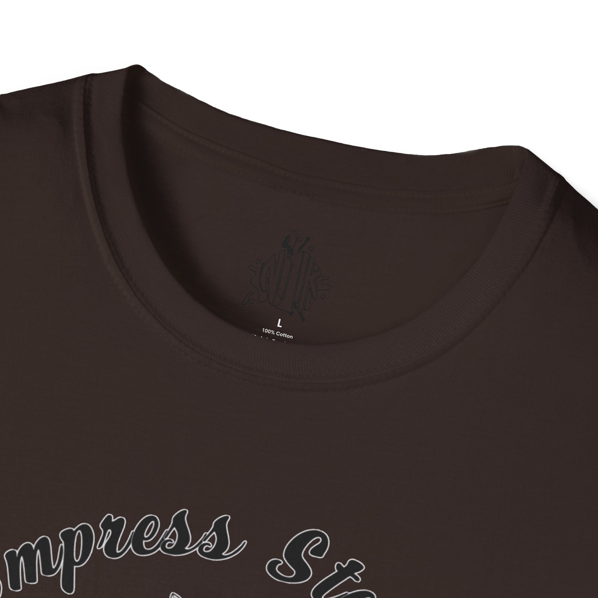 Empress Black Girl Floral Status T-shirt