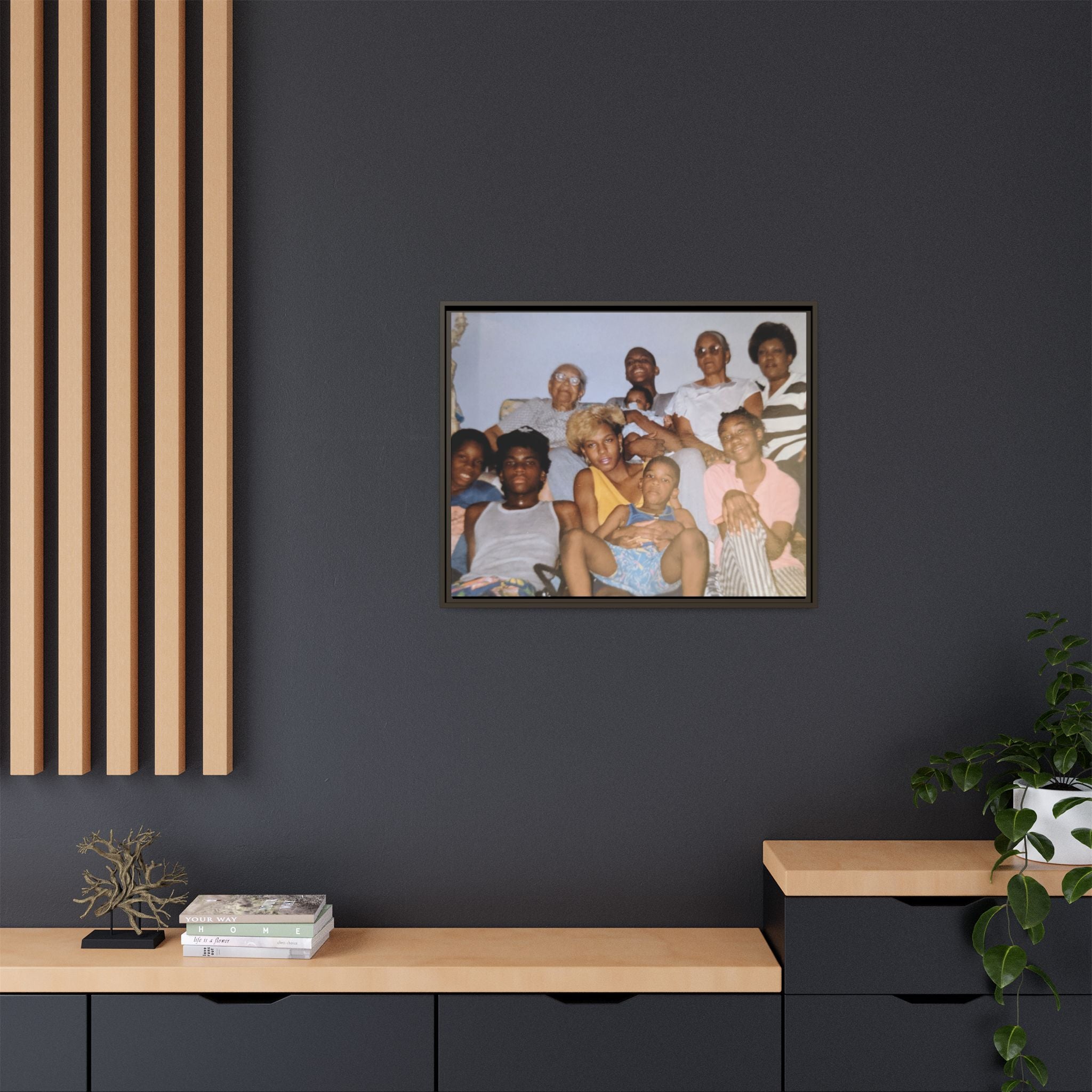 Ccustomizable Framed Canvas — Horizontal Matte Wall Art