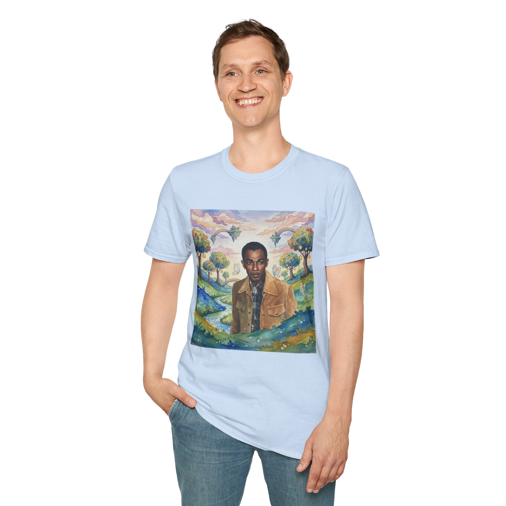 Todd Another Customized Smile Portrait Tee Graphic T-Shirt