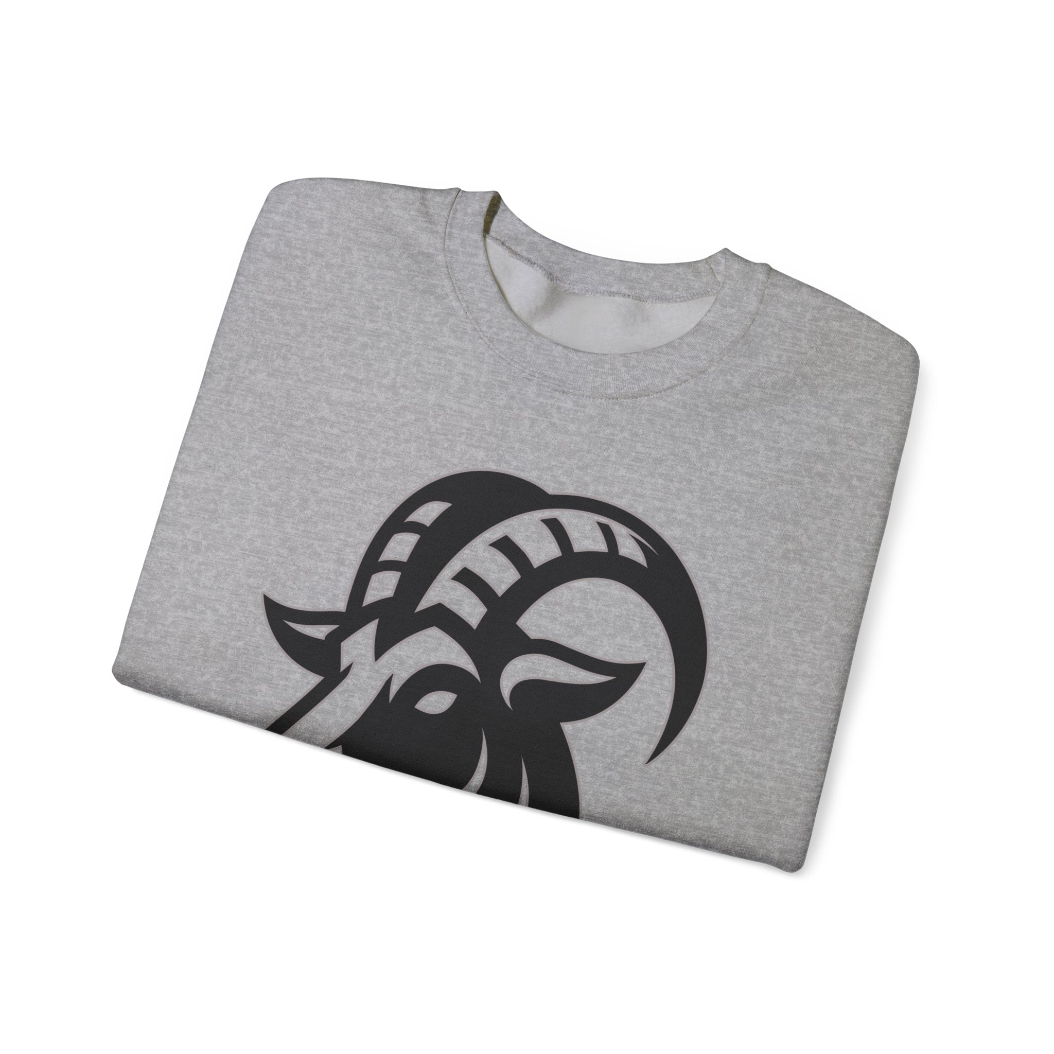 Aries Zodiac Unisex Casual Crewneck Sweatshirt