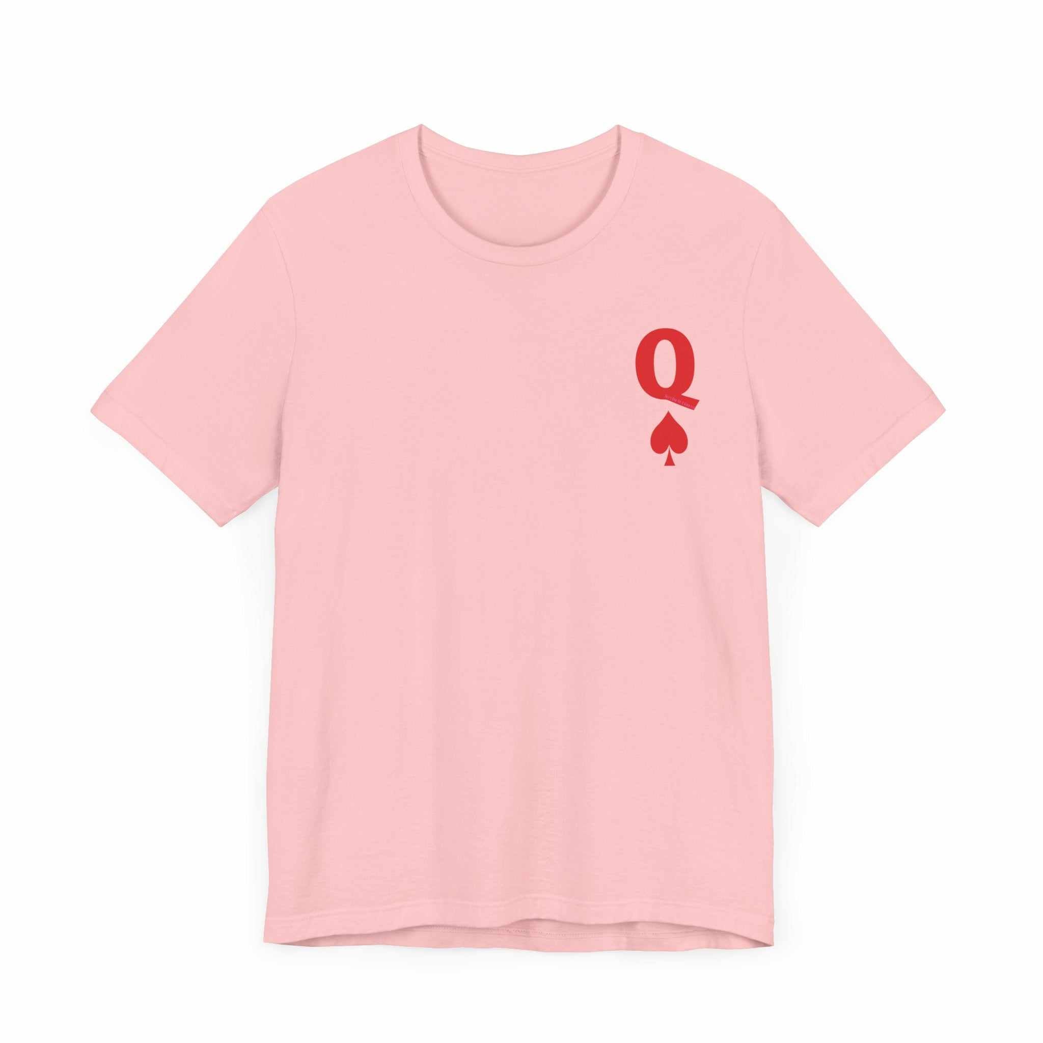 Queen to her King Valentine Casual Soft Unisex Jersey Crew Neck Short T-ShirtKing Valentine Casual Soft Unisex Jersey Crew Neck Short Sleeve Tee Express Delivery