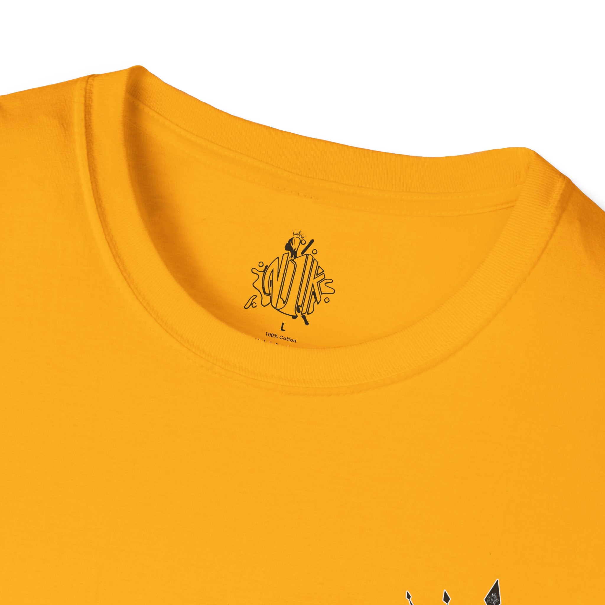 Eye of Horus Chest Logo Empress Tee — Minimal Egyptian Symbol T-Shirt