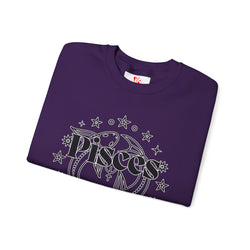 Pisces Unisex Casual Crewneck Sweatshirt