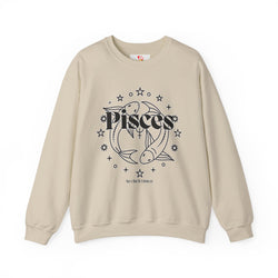 Pisces Unisex Casual Crewneck Sweatshirt