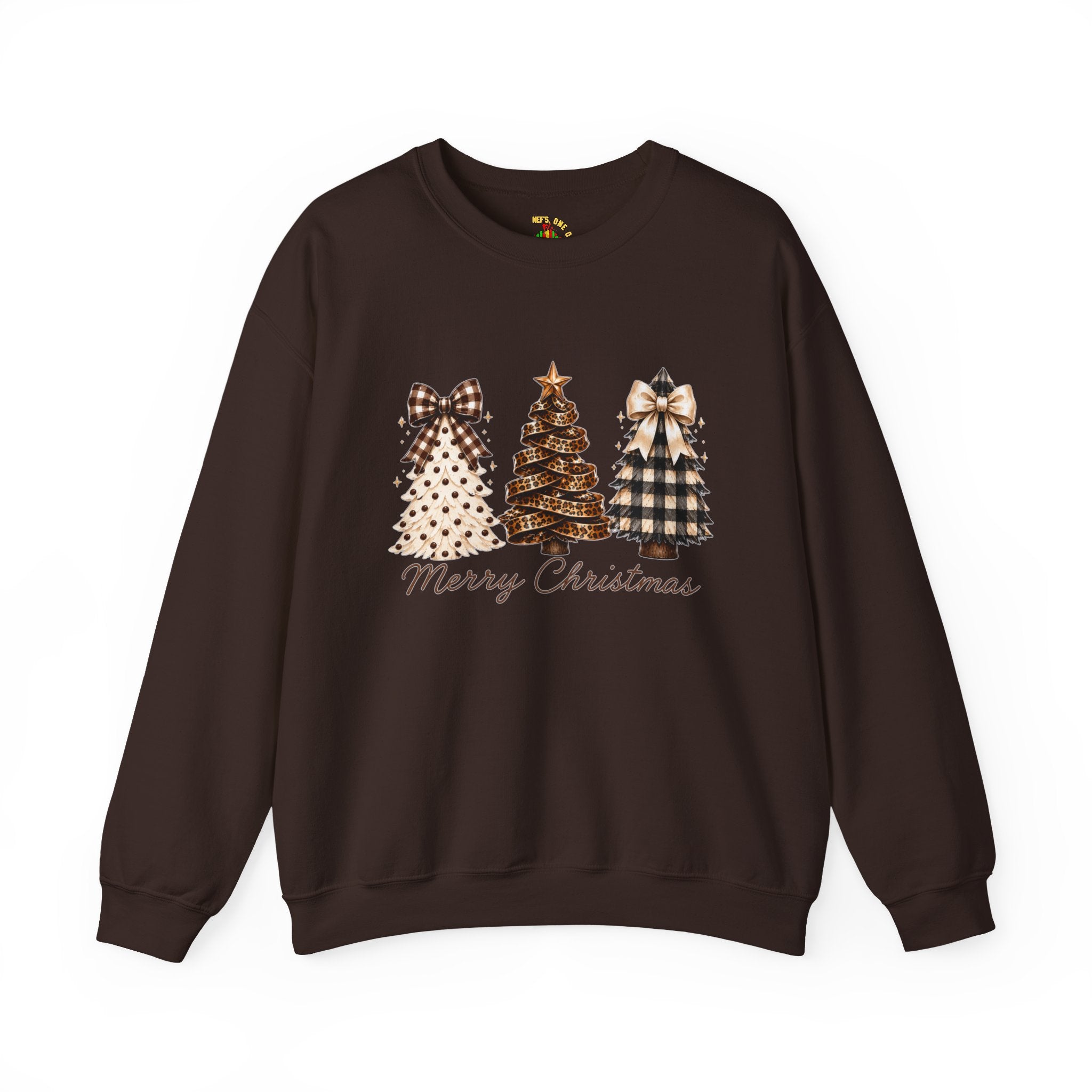 Merry Christmas Christmas Tree Crewneck Sweatshirt