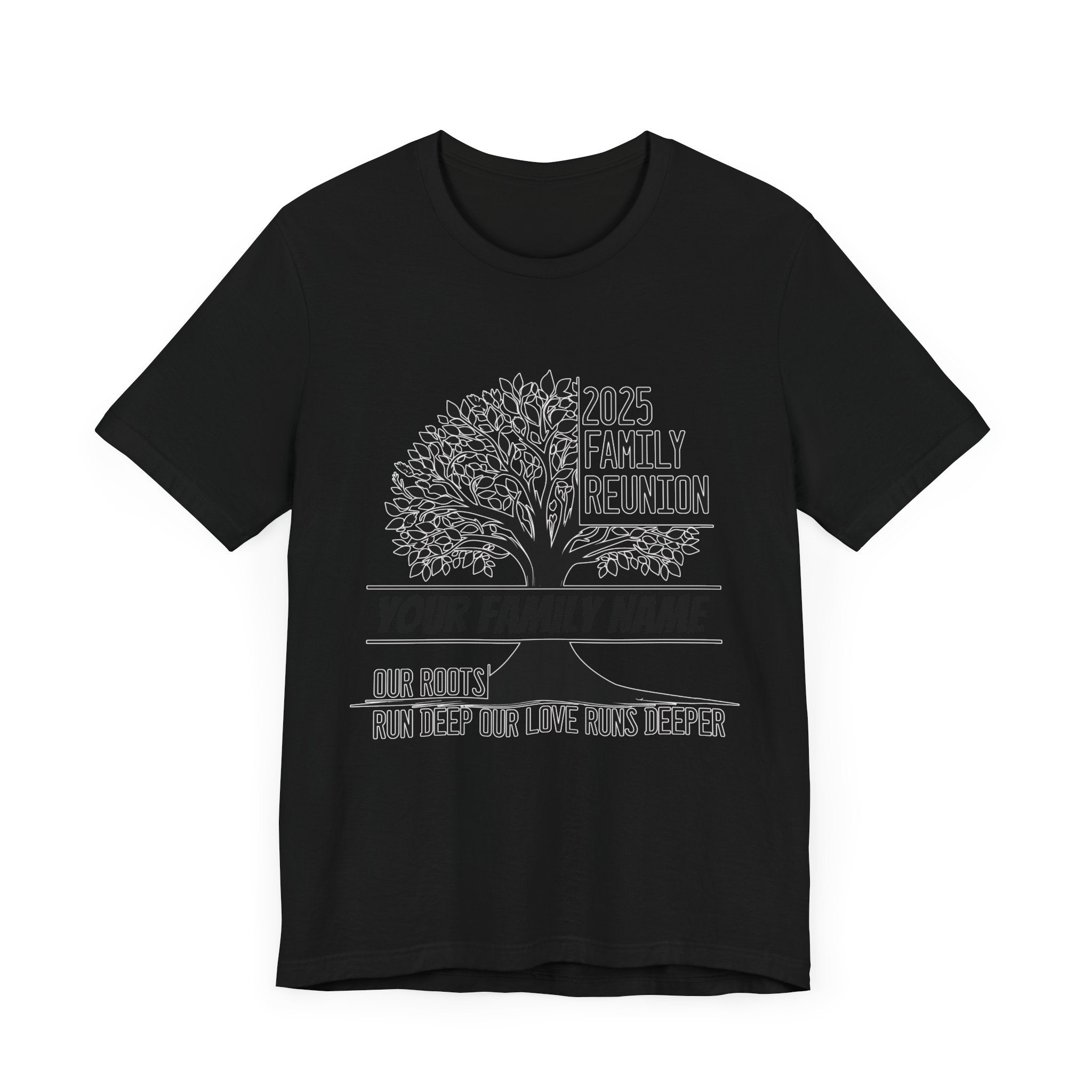 Family Reunion T-Shirt, Family Event Tee, 2025 Reunion Apparel, Unity Shirt, Love & Roots Design, Gift for Family Gatherings