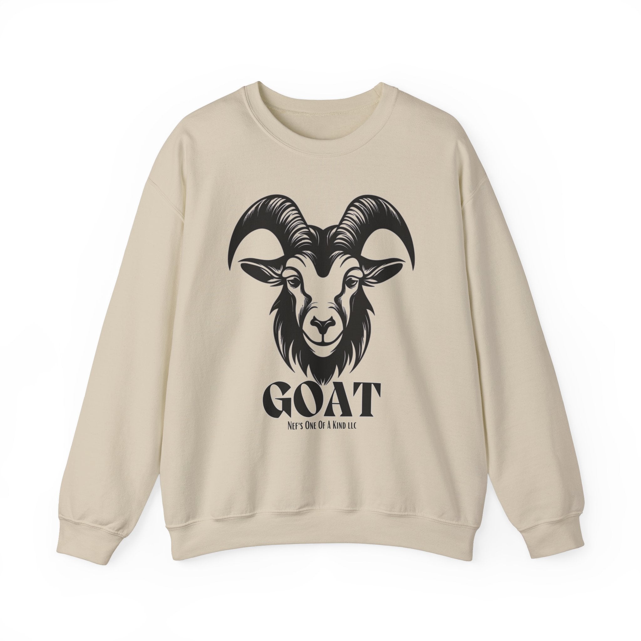 Goat Unisex Casual Crewneck Sweatshirt