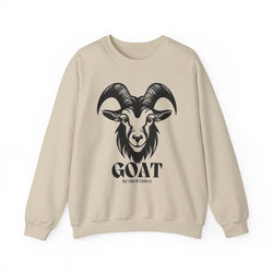 Goat Unisex Casual Crewneck Sweatshirt