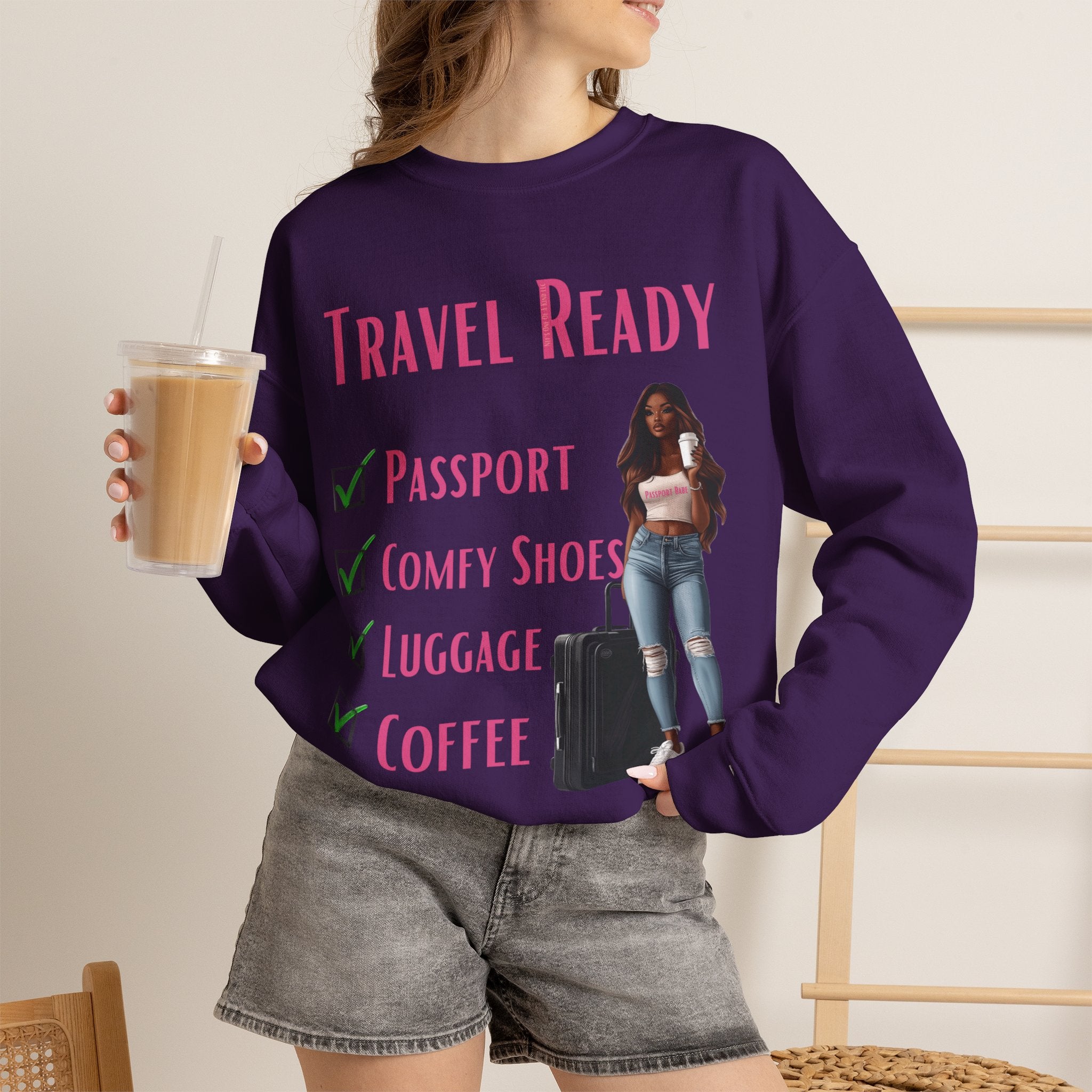 Trevel Ready Unisex Heavy Blend™ Hooded Sweatshirt