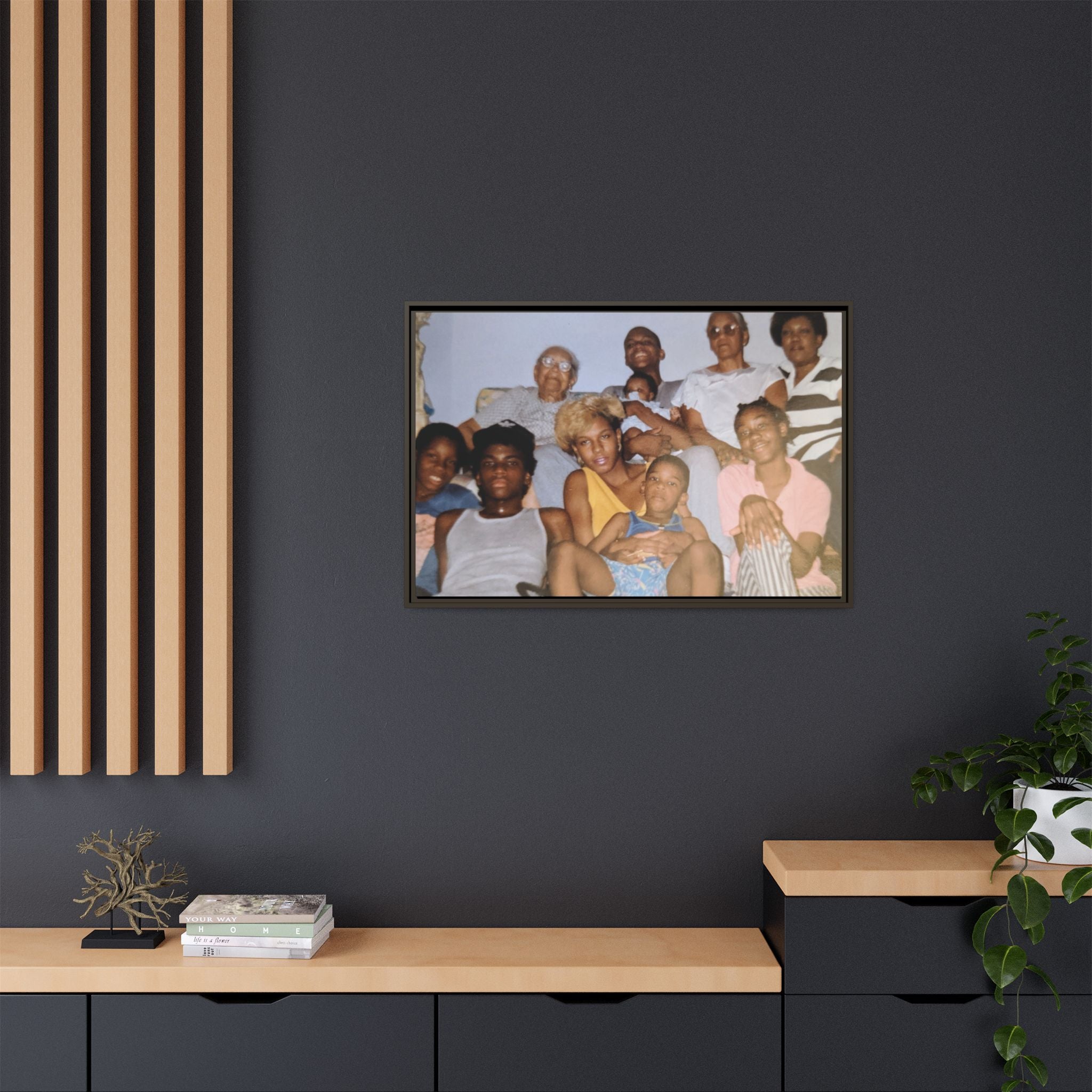 Ccustomizable Framed Canvas — Horizontal Matte Wall Art