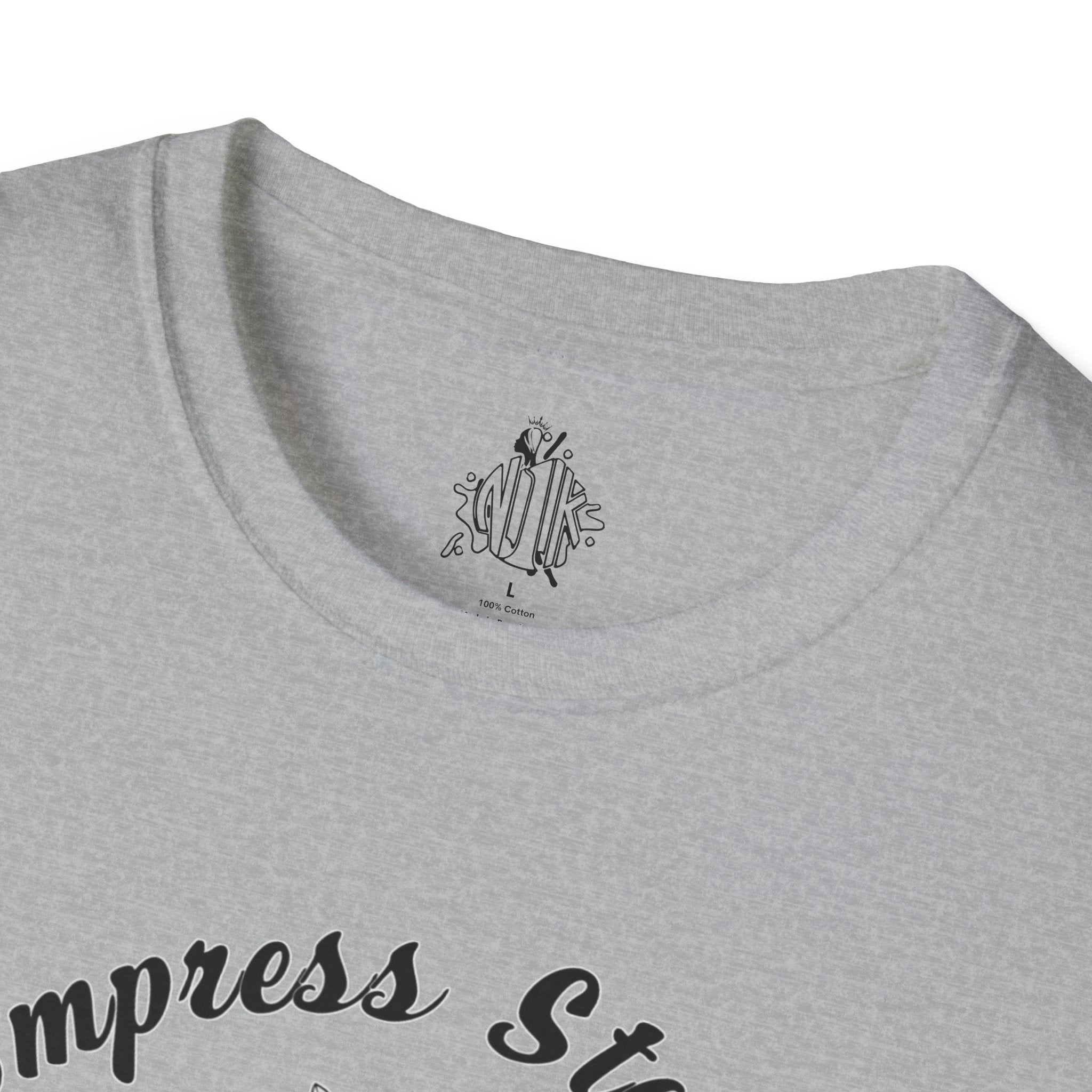 Empress Black Girl Floral Status T-shirt