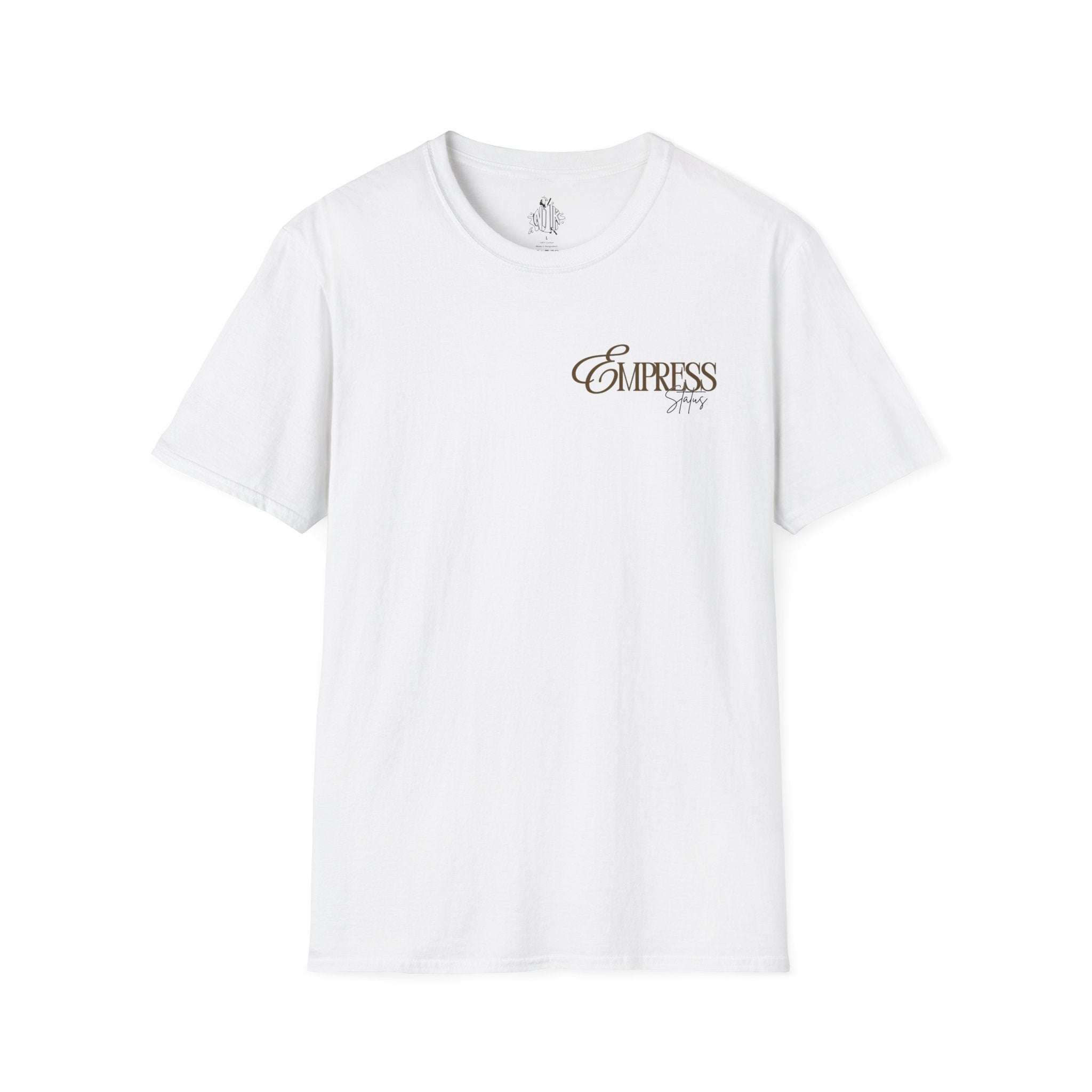 Small Logo Brown Empress Status T-shirt
