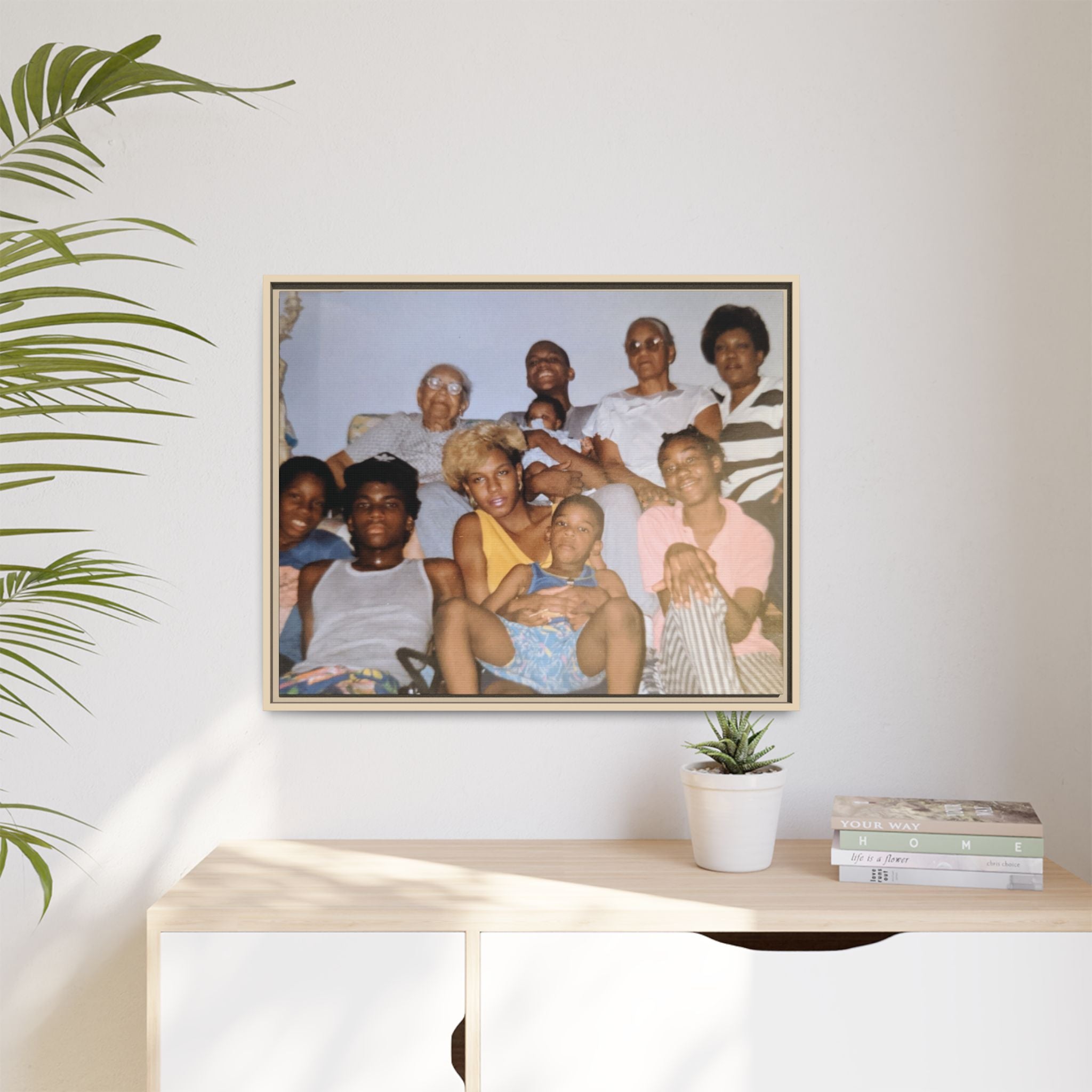 Ccustomizable Framed Canvas — Horizontal Matte Wall Art