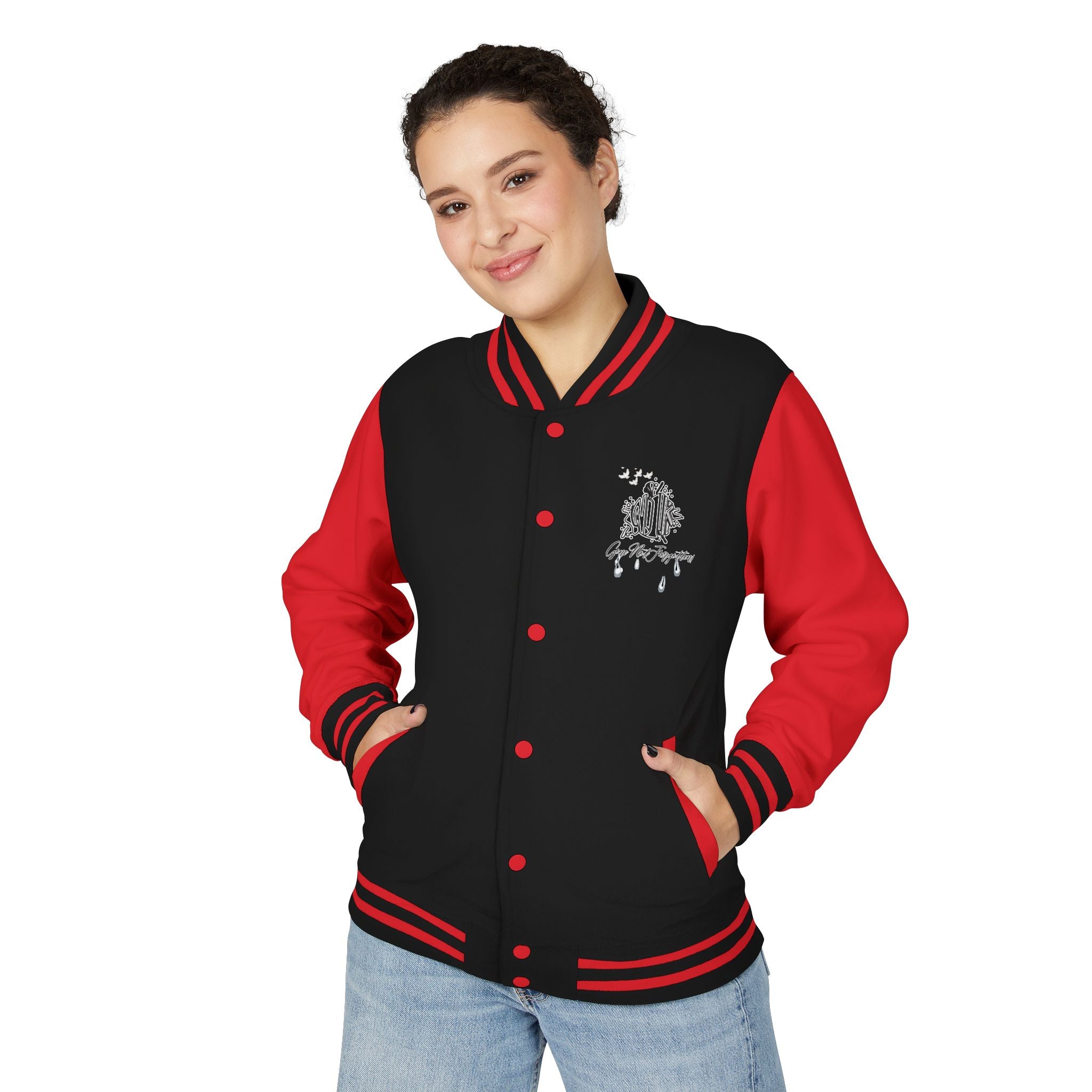 Gone Not Forgotten  ES Heavyweight Letterman Jacket