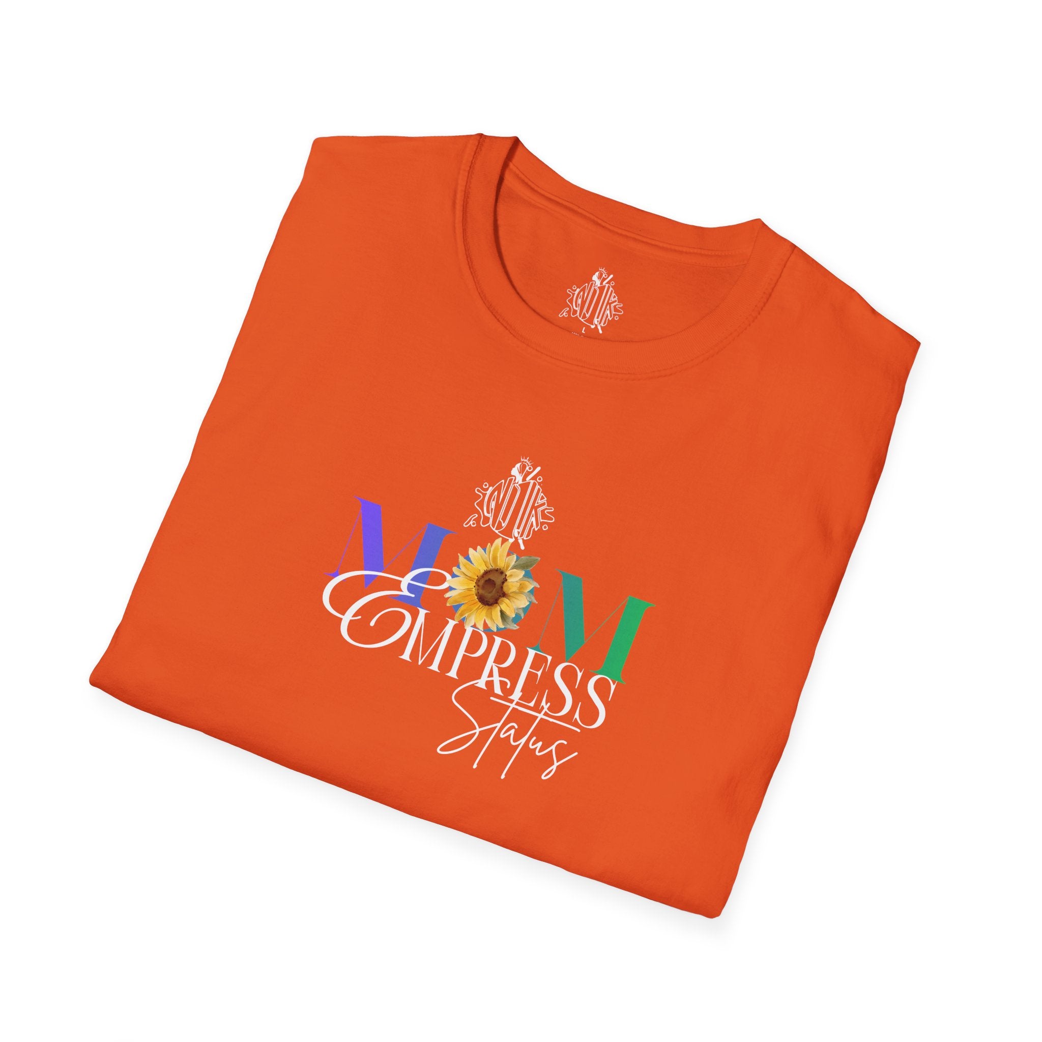 Celebrate Mom — Floral Sunflower Empowerment Graphic T-Shirt