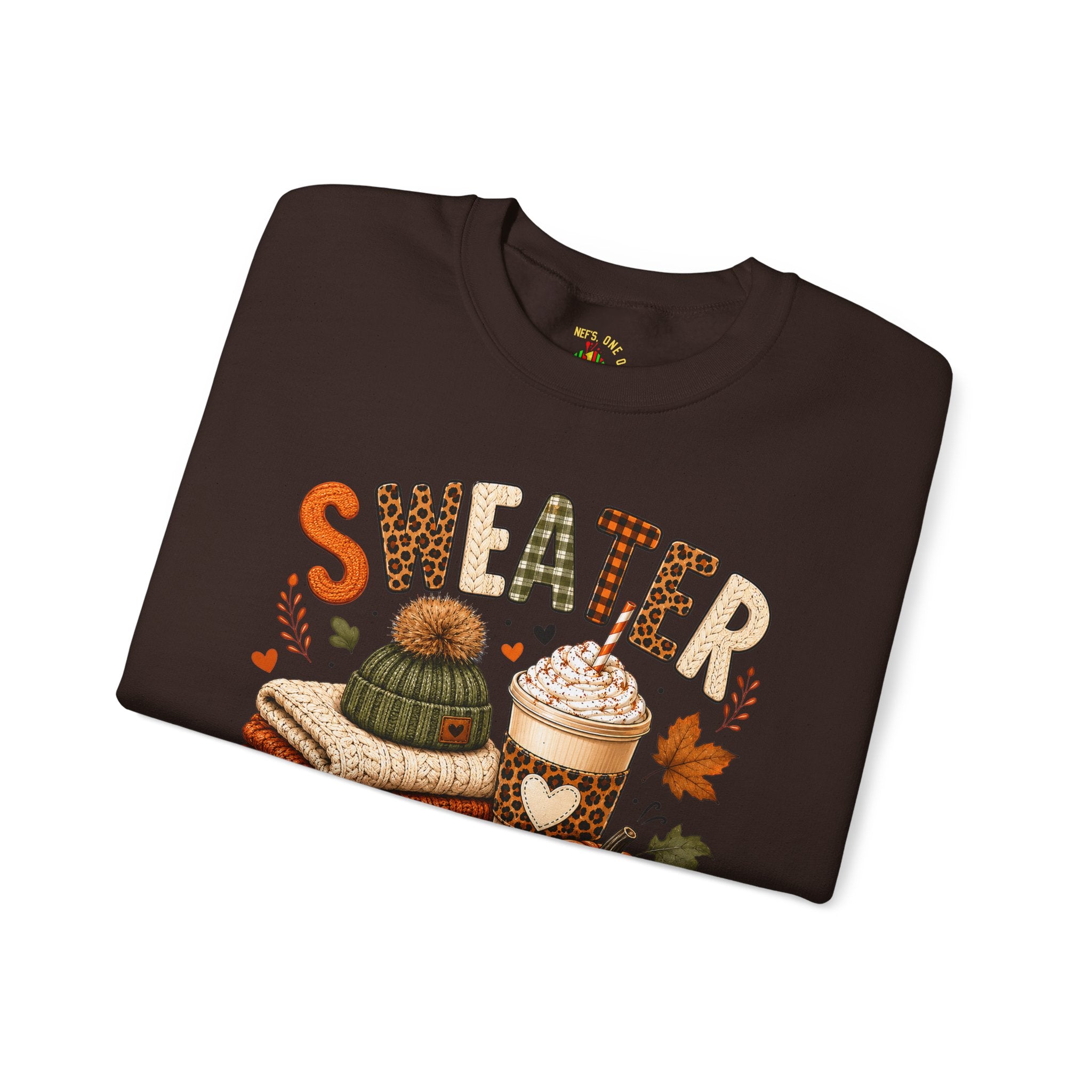 Sweater Weather Autumn Crewneck Sweatshirt
