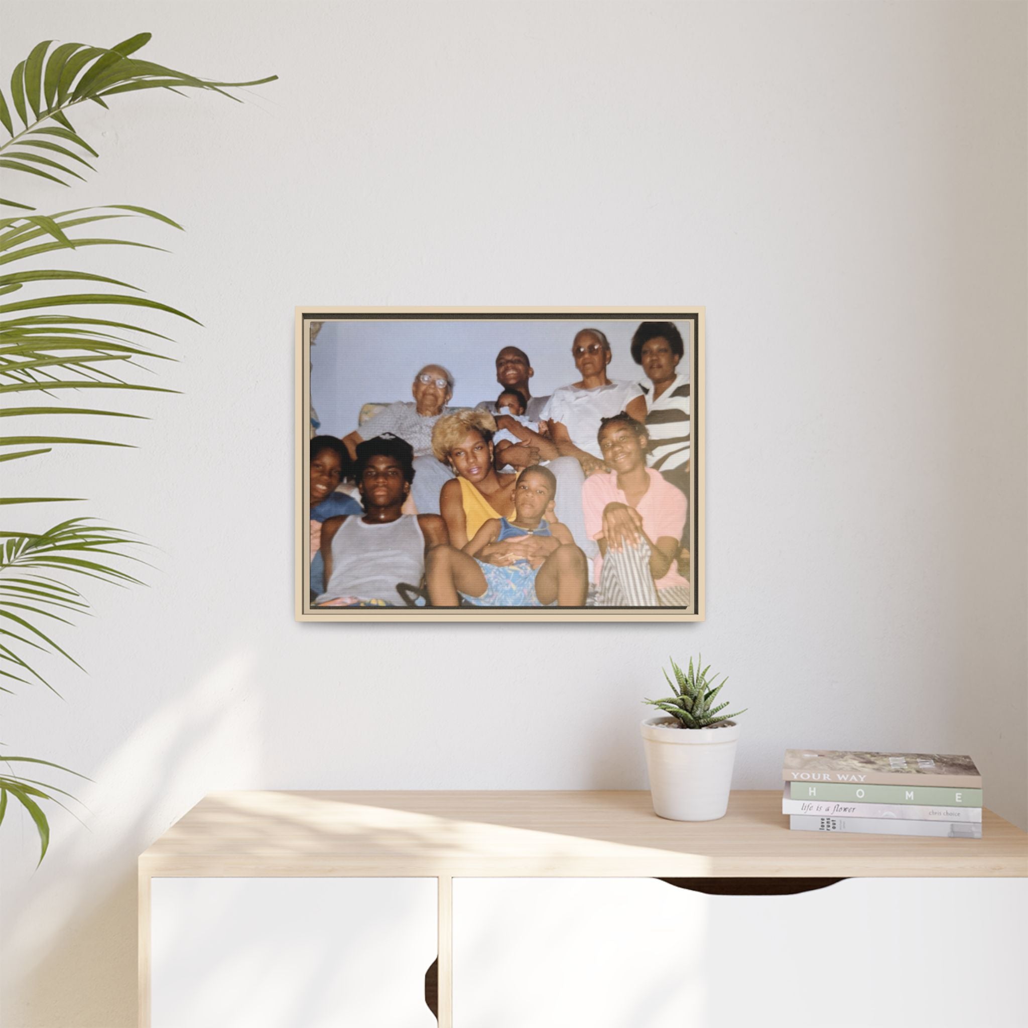 Ccustomizable Framed Canvas — Horizontal Matte Wall Art