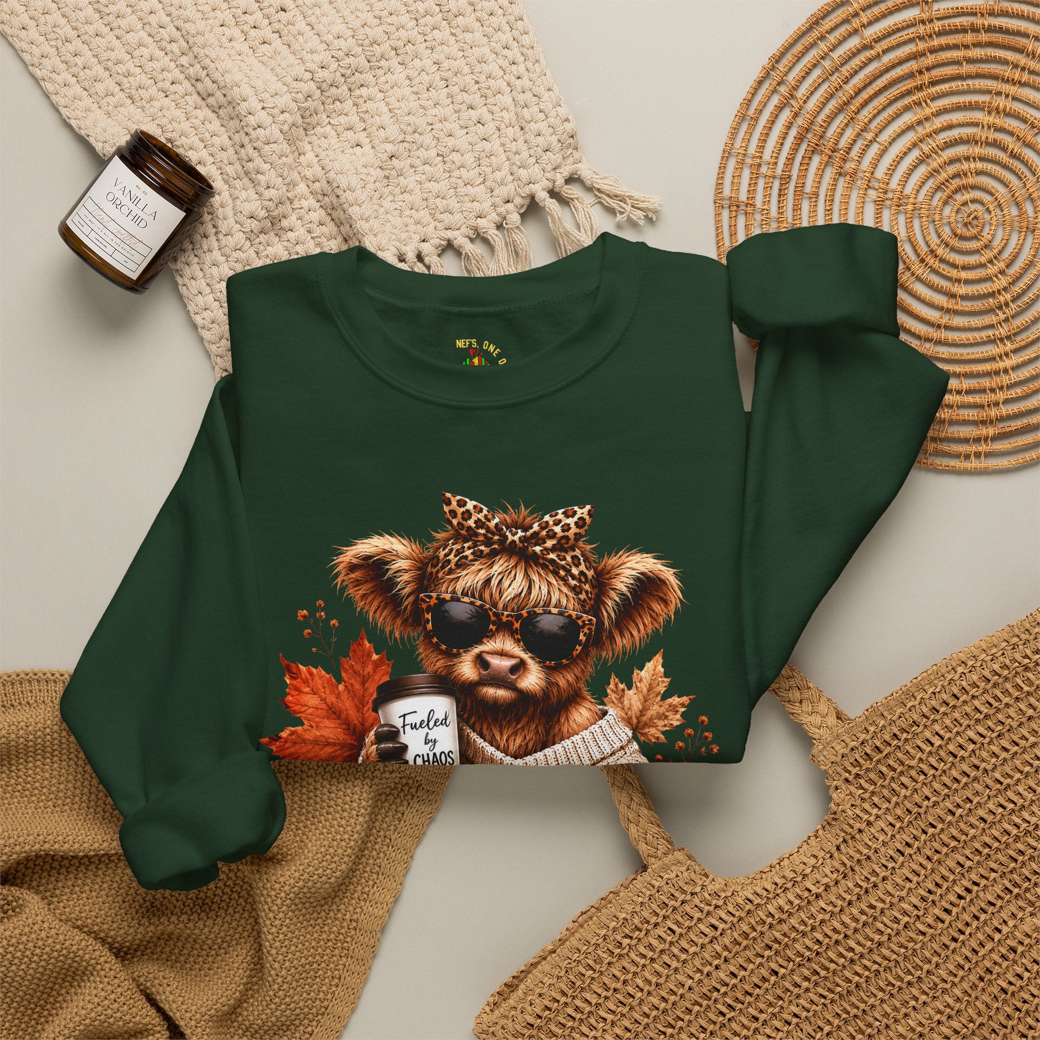 Festive Woodland Animals Christmas Sweatshirt