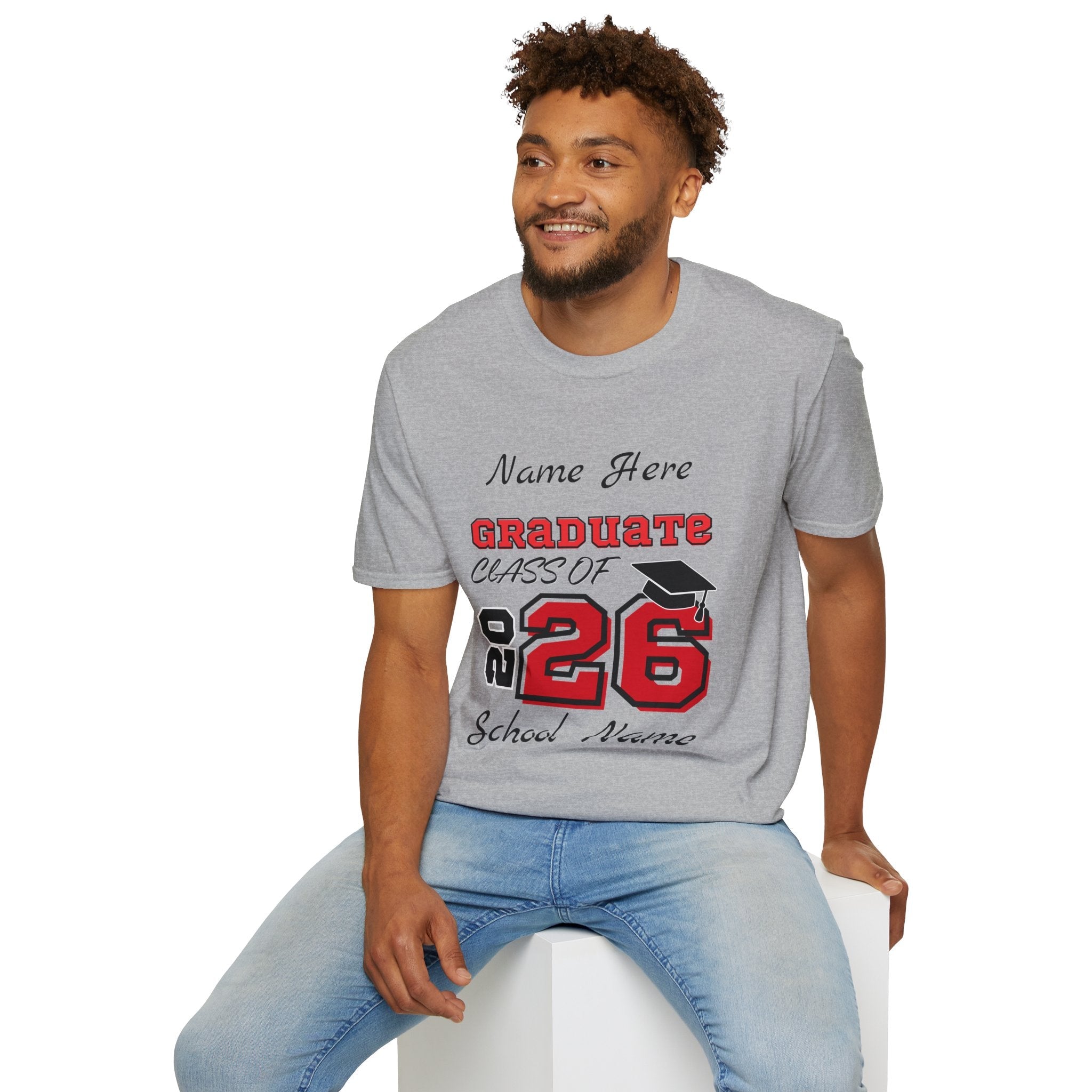 2026 Graduation Personalized T-Shirt — Custom Grad Tee