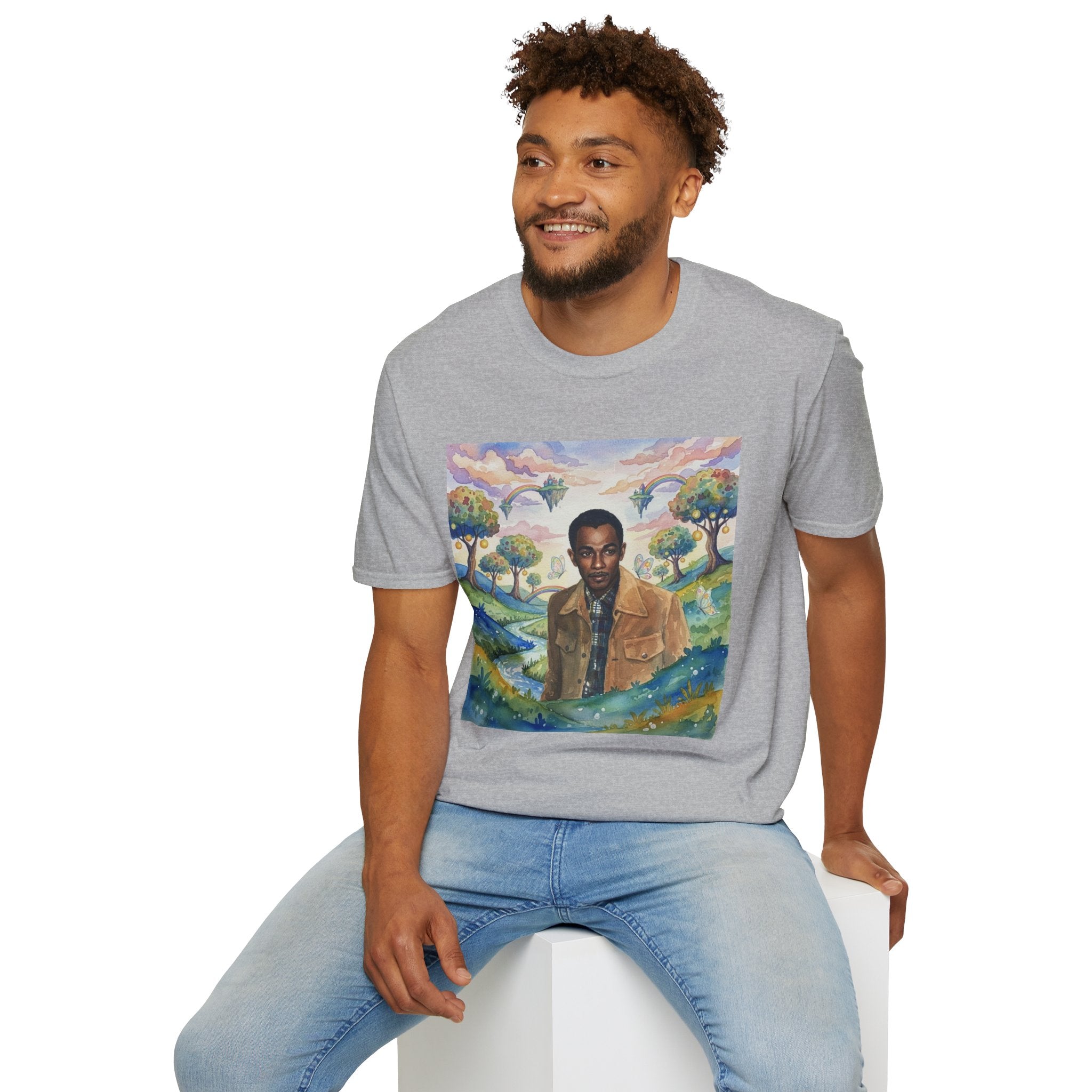 Todd Another Customized Smile Portrait Tee Graphic T-Shirt