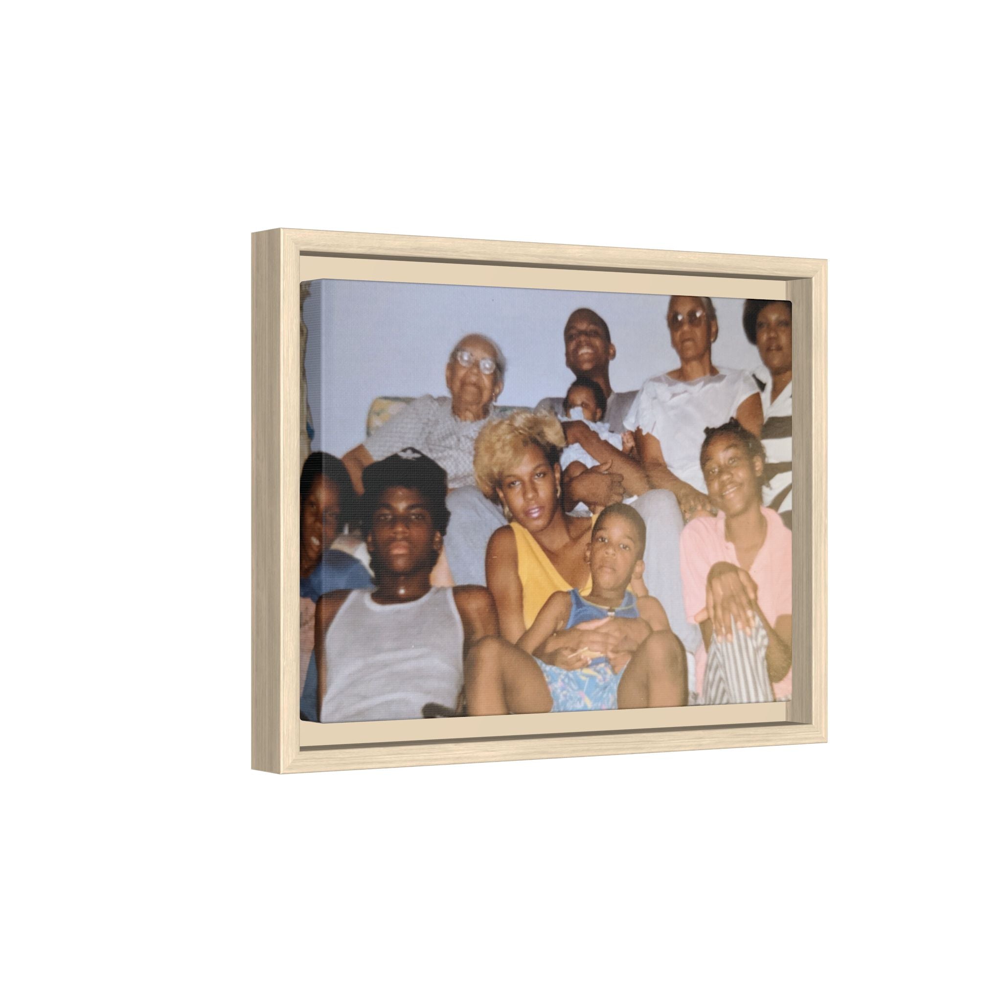 Ccustomizable Framed Canvas — Horizontal Matte Wall Art