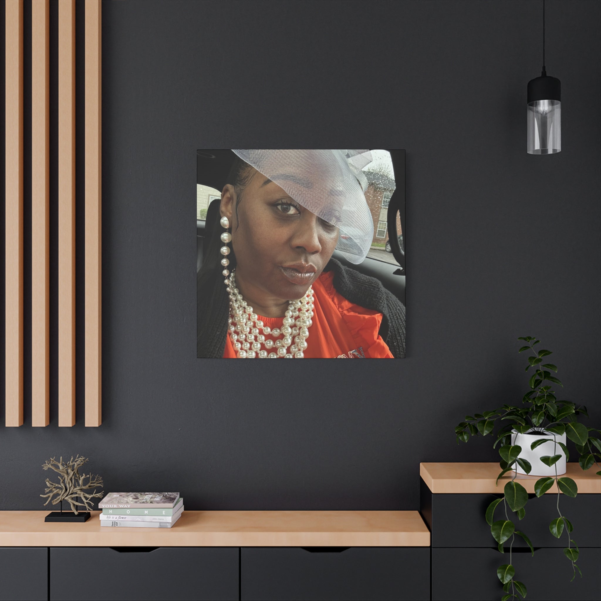 Personalize with your Photo Canvas Print — Square  Matte Wall Art (1.25")