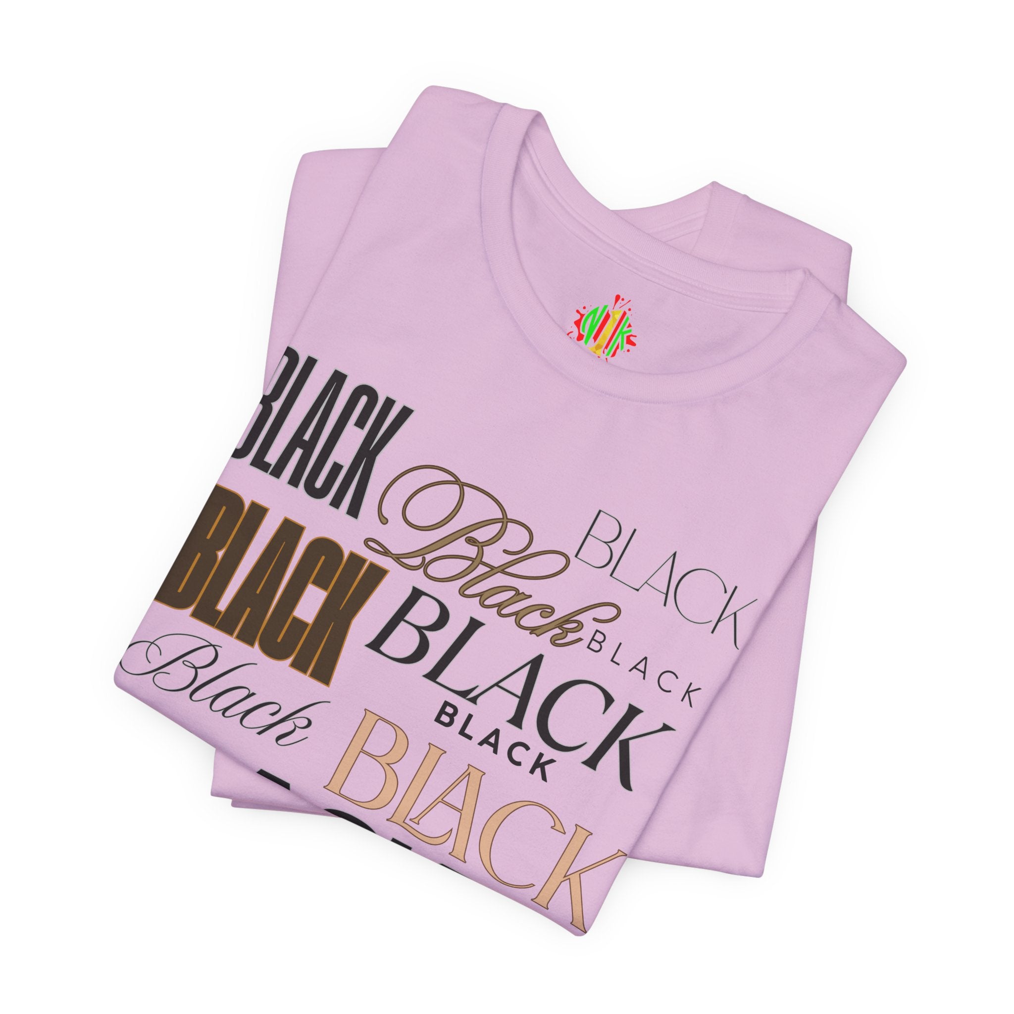 Black Text Unisex Tee, Casual Graphic T-Shirt for Fashion Lovers, PerfT-ShirtUnisex Jersey Short Sleeve Tee