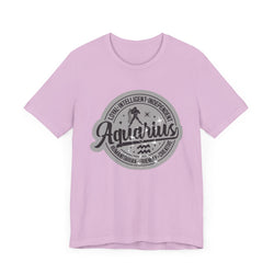 Aquarius Zodiac Unisex Casual Classic Jersey Short Sleeve Tee