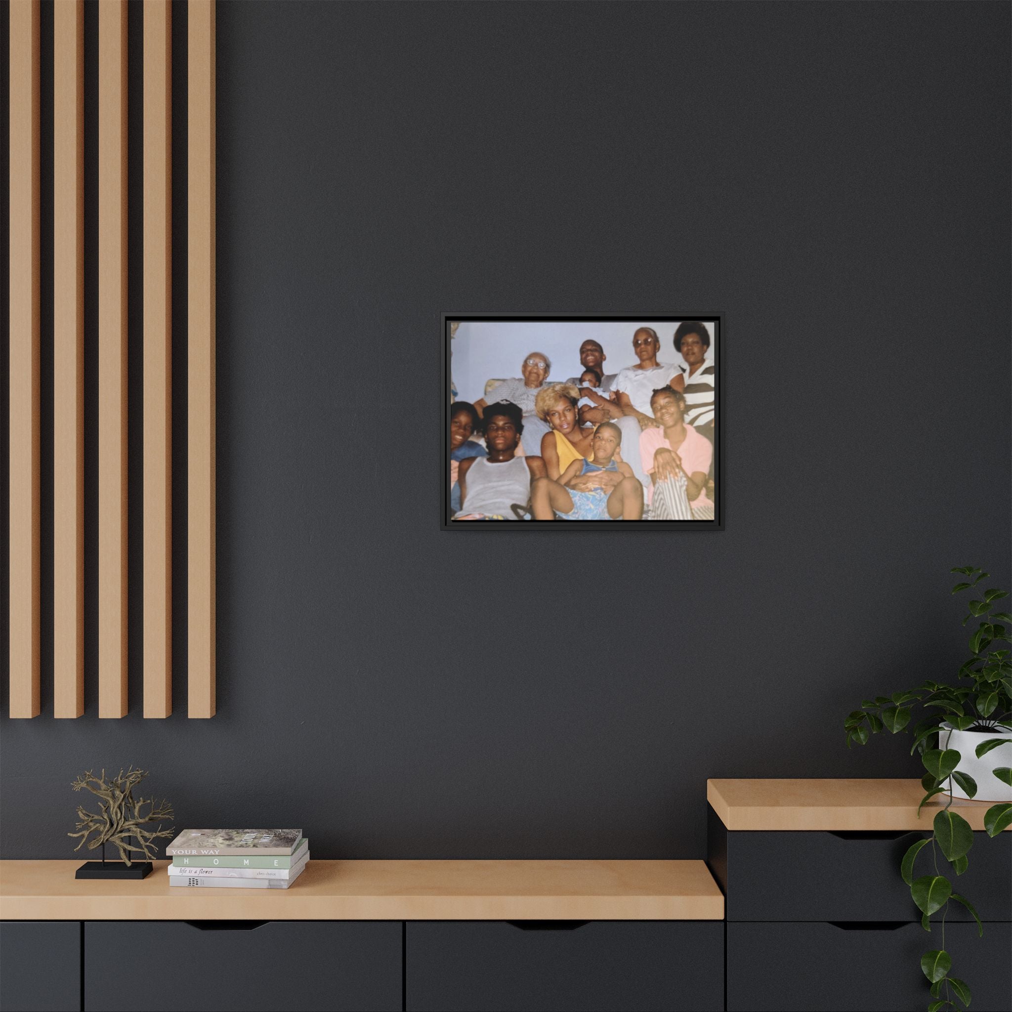 Ccustomizable Framed Canvas — Horizontal Matte Wall Art