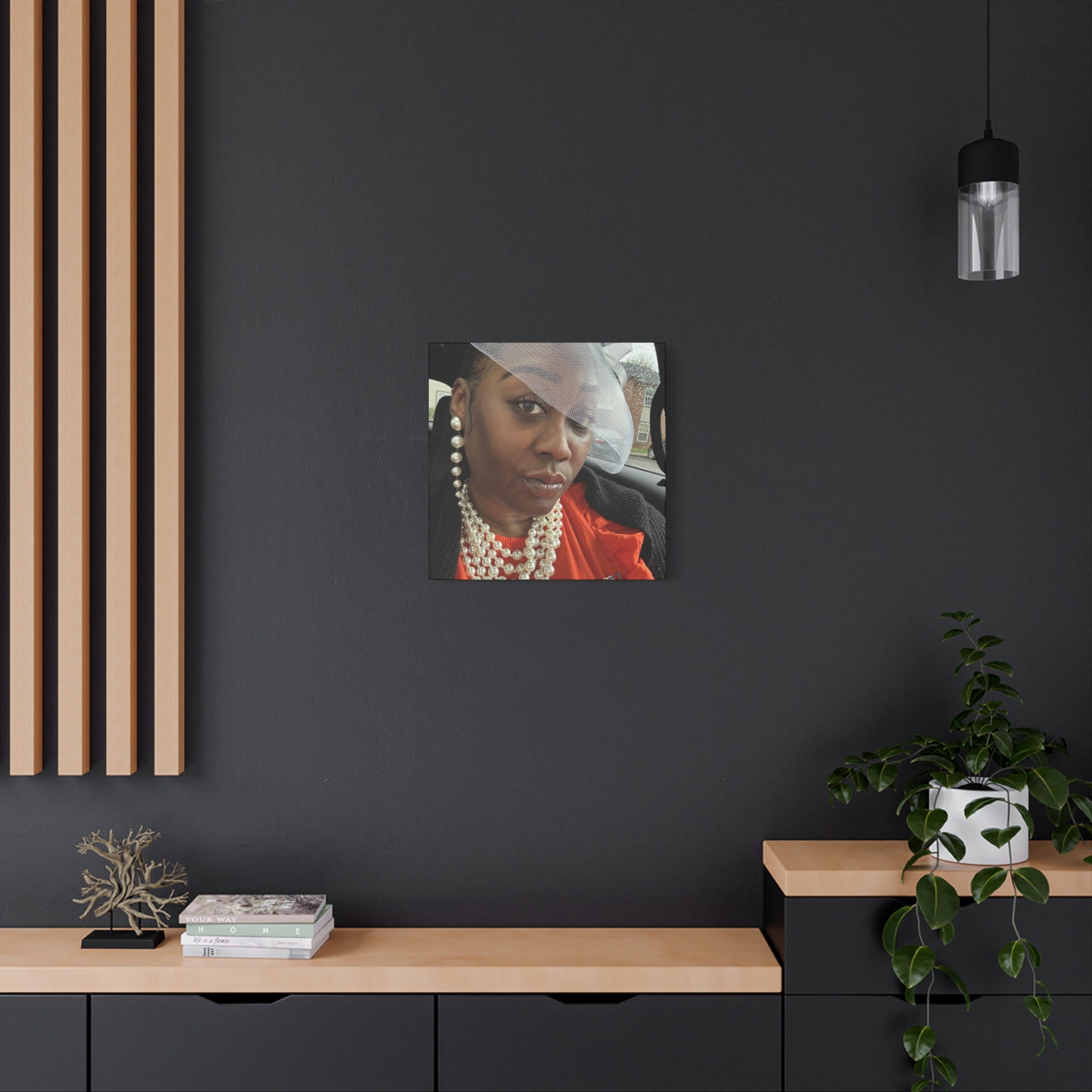 Personalize with your Photo Canvas Print — Square  Matte Wall Art (1.25")