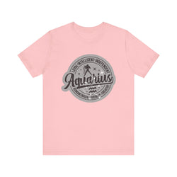 Aquarius Zodiac Unisex Casual Classic Jersey Short Sleeve Tee