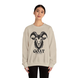 Goat Unisex Casual Crewneck Sweatshirt