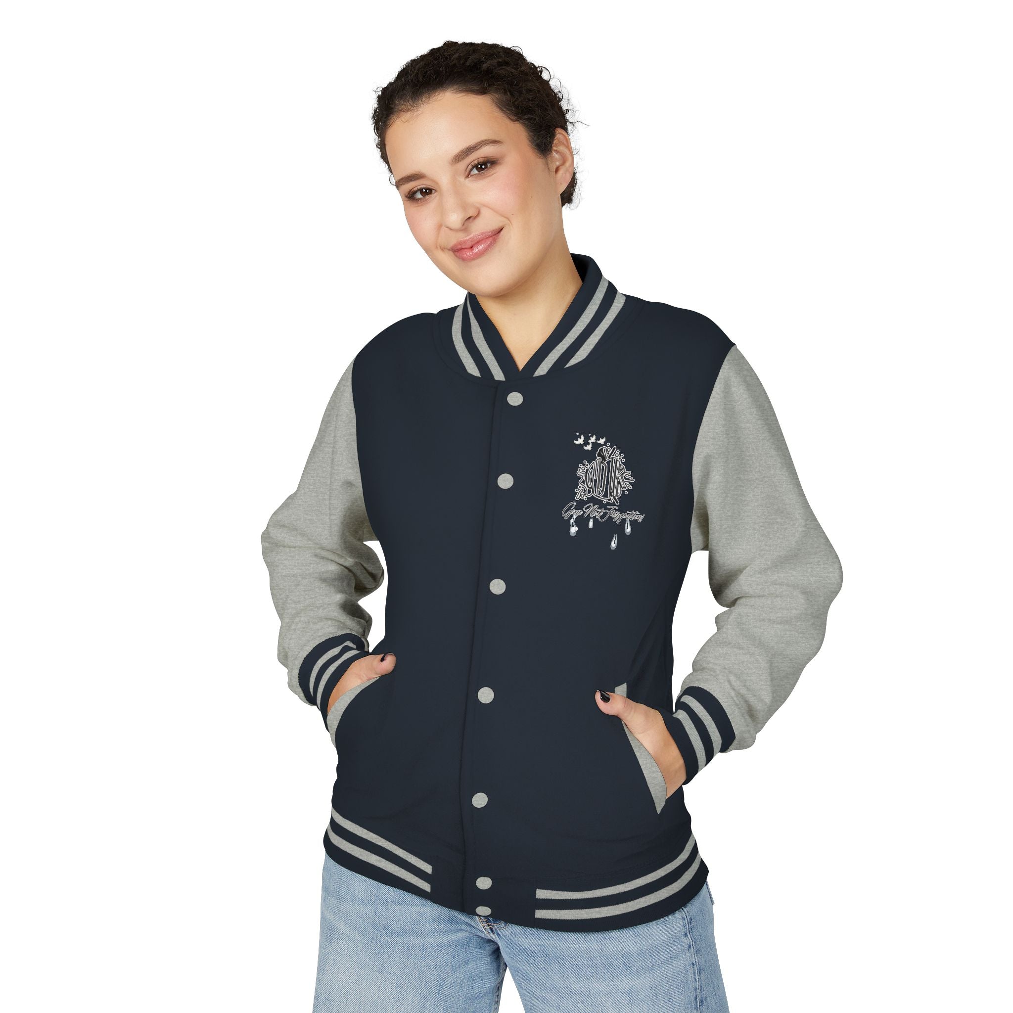 Gone Not Forgotten  ES Heavyweight Letterman Jacket