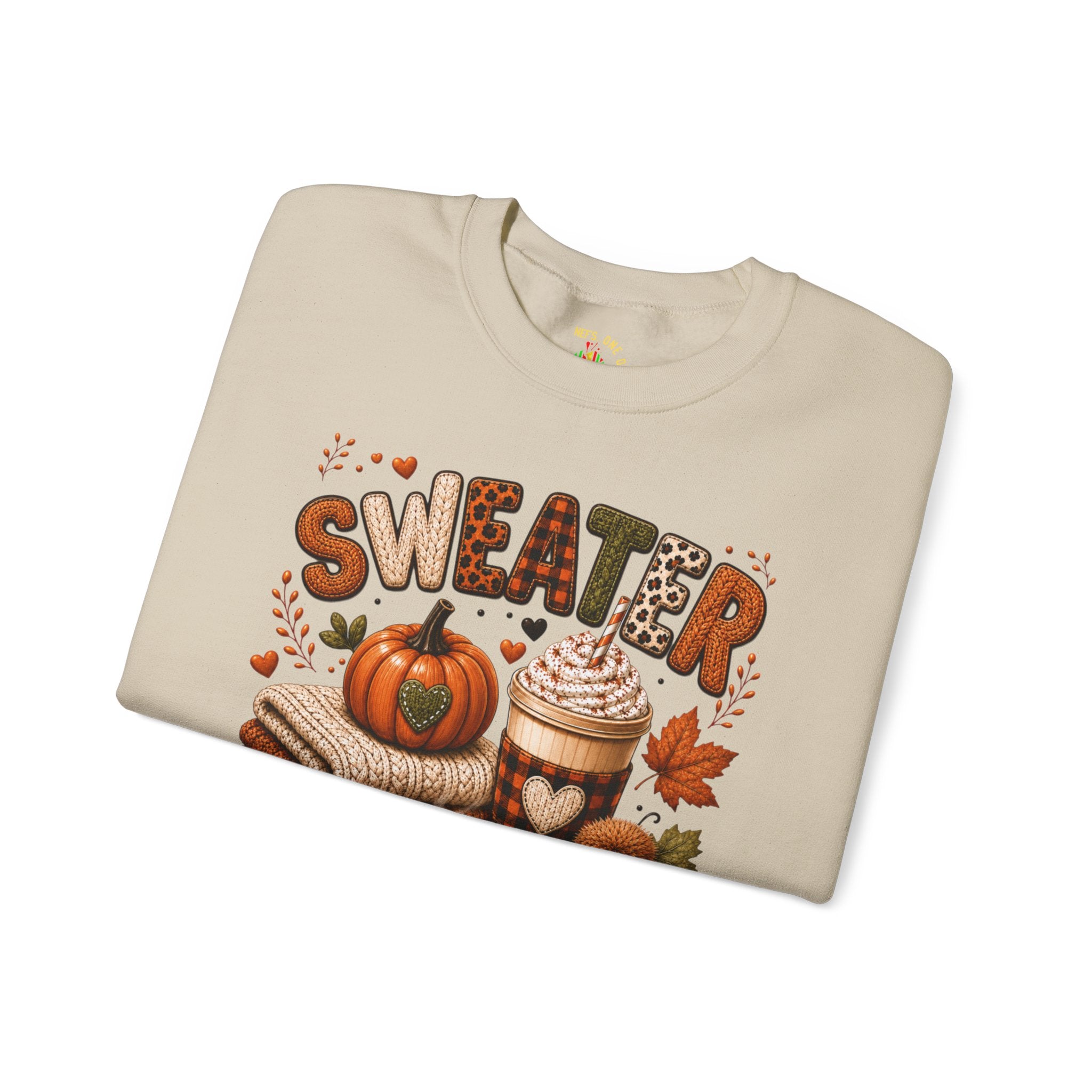 Sweater Weather Autumn Crewneck Sweatshirt