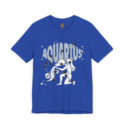 Aquarius Zodiac Casual classic unisex jersey short sleeve tee