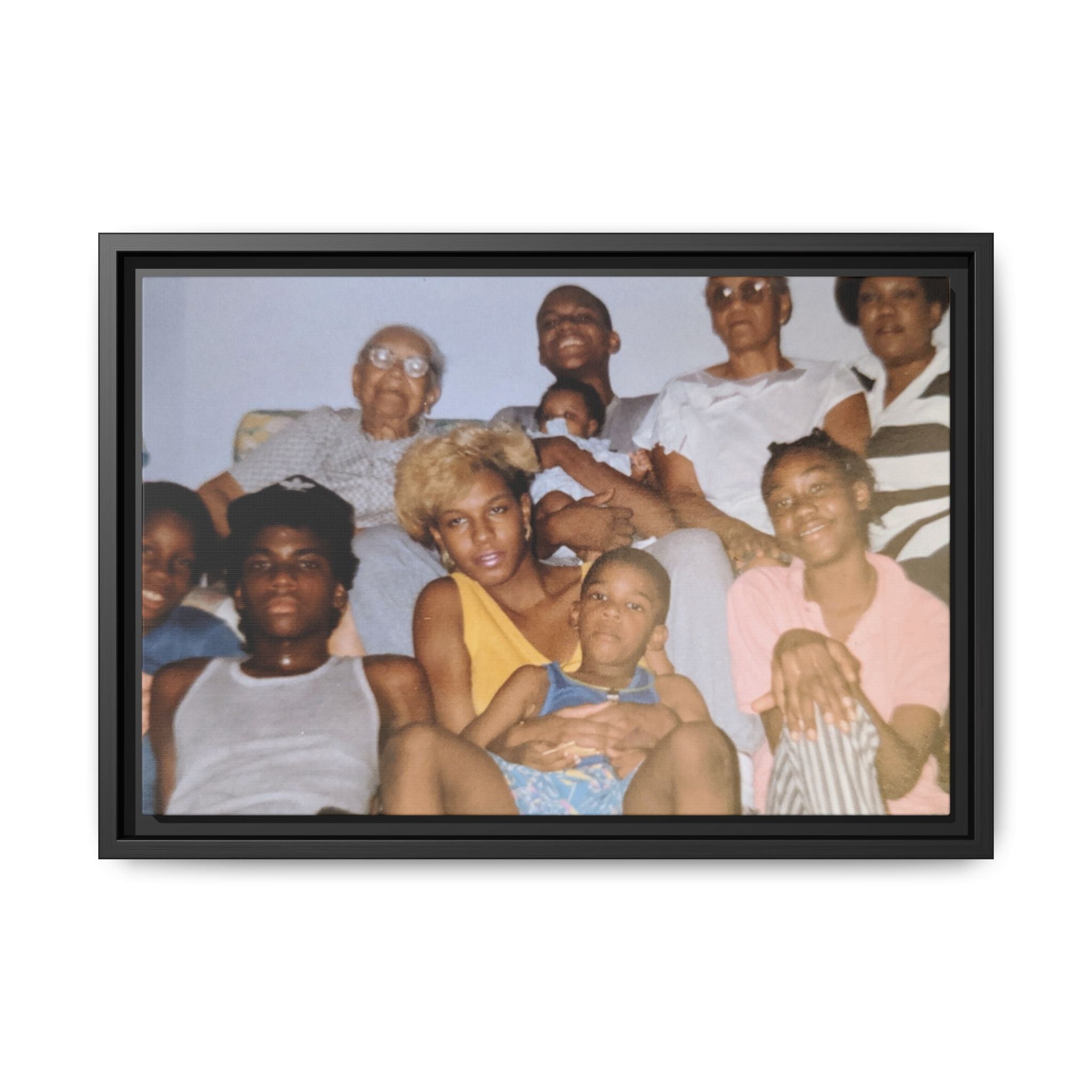 Ccustomizable Framed Canvas — Horizontal Matte Wall Art