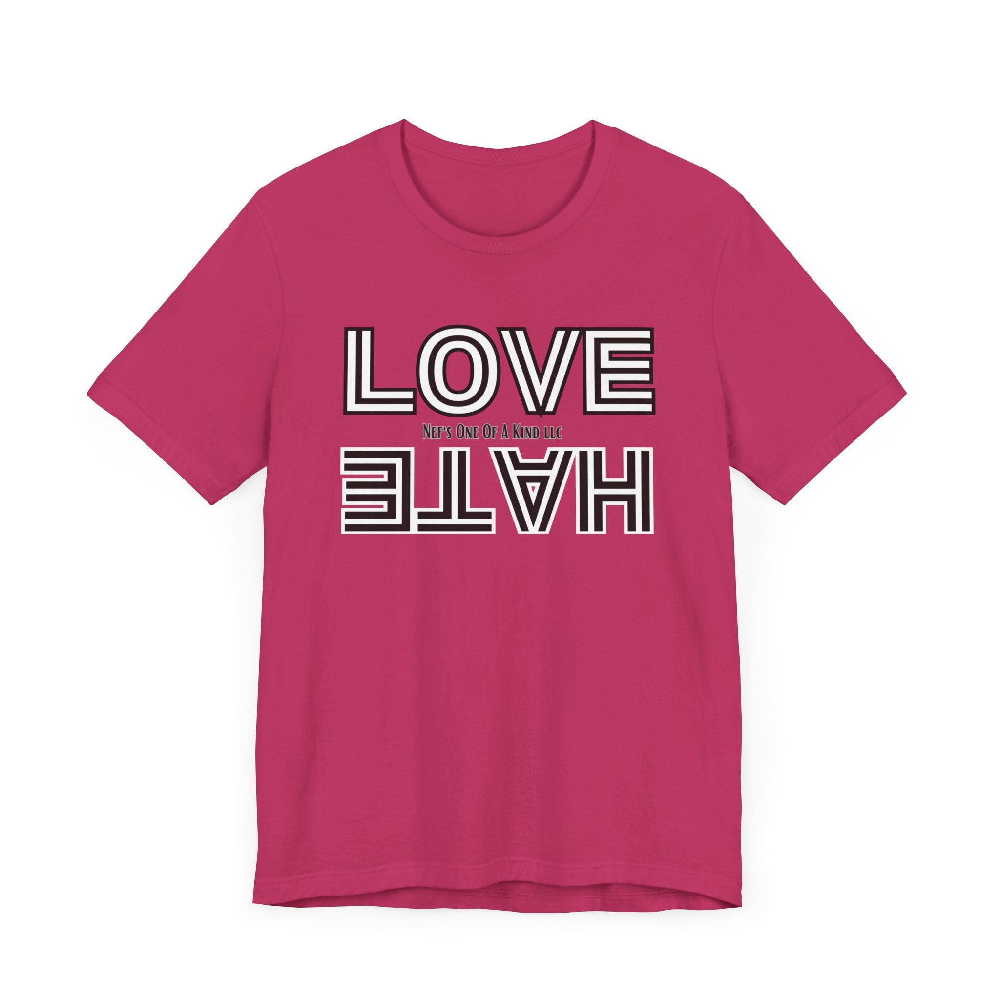 Love / Hate Short Unisex Sleeve Tea