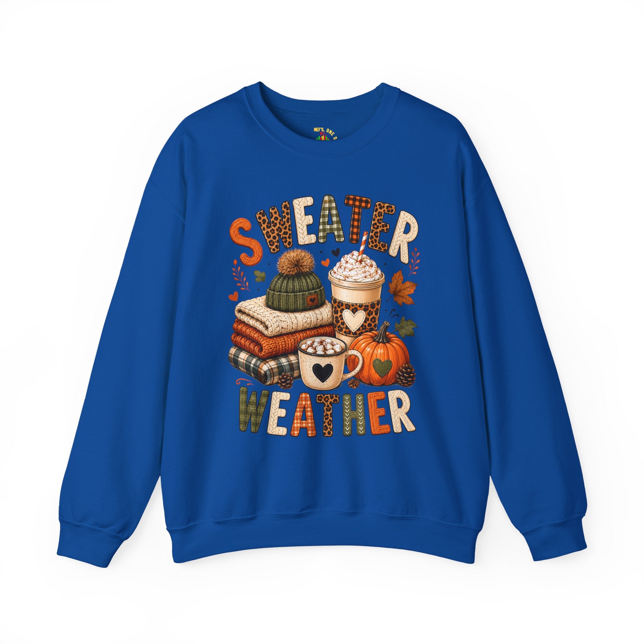 Sweater Weather Autumn Crewneck Sweatshirt