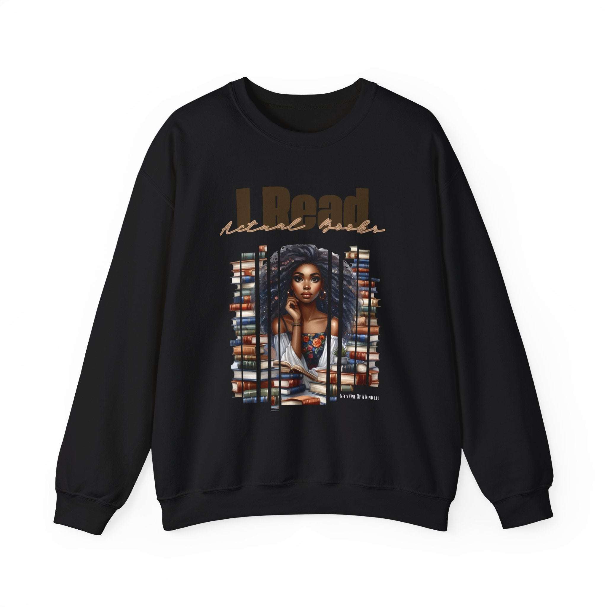 read actual books Unisex Heavy Blend™ Crewneck Sweatshirt