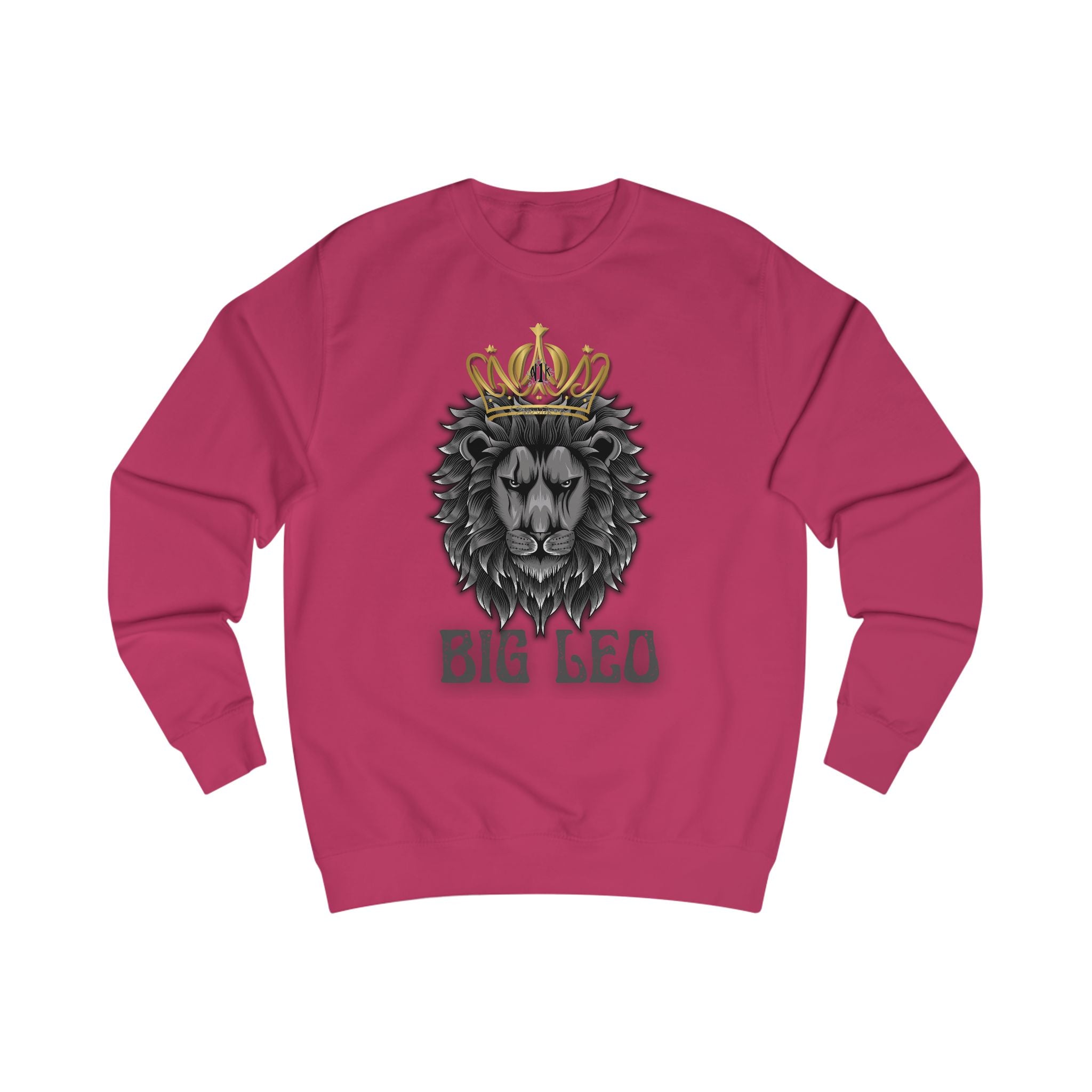 Royal Big Leo Sweatshirt for Zodiac Lovers, Astrology Apparel, Unisex Gift, Birthday Celebrations, Cozy Style