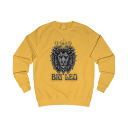 Royal Big Leo Sweatshirt for Zodiac Lovers, Astrology Apparel, Unisex Gift, Birthday Celebrations, Cozy Style
