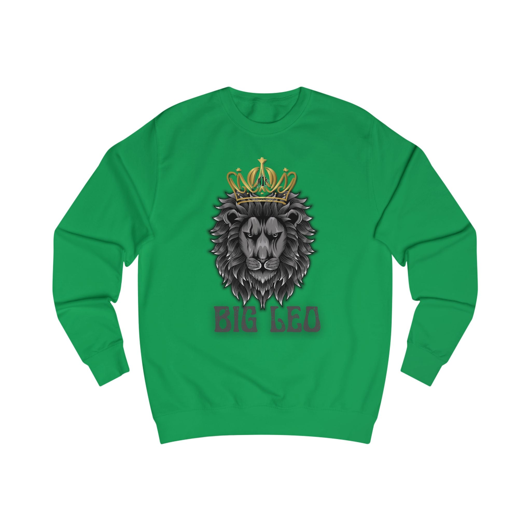 Royal Big Leo Sweatshirt for Zodiac Lovers, Astrology Apparel, Unisex Gift, Birthday Celebrations, Cozy Style