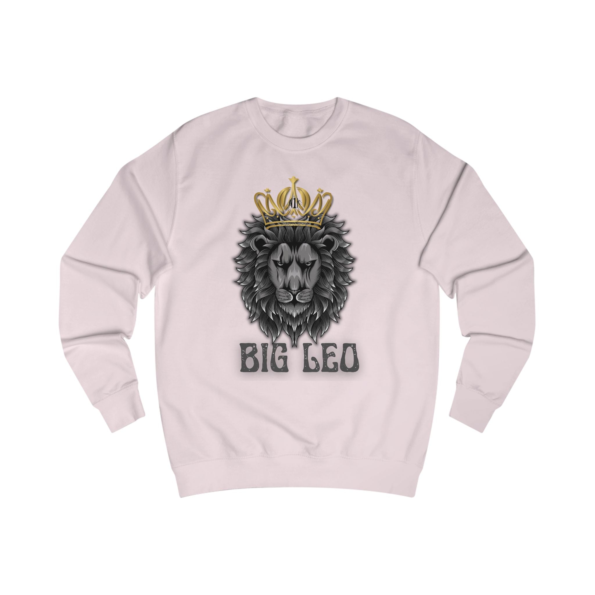 Royal Big Leo Sweatshirt for Zodiac Lovers, Astrology Apparel, Unisex Gift, Birthday Celebrations, Cozy Style