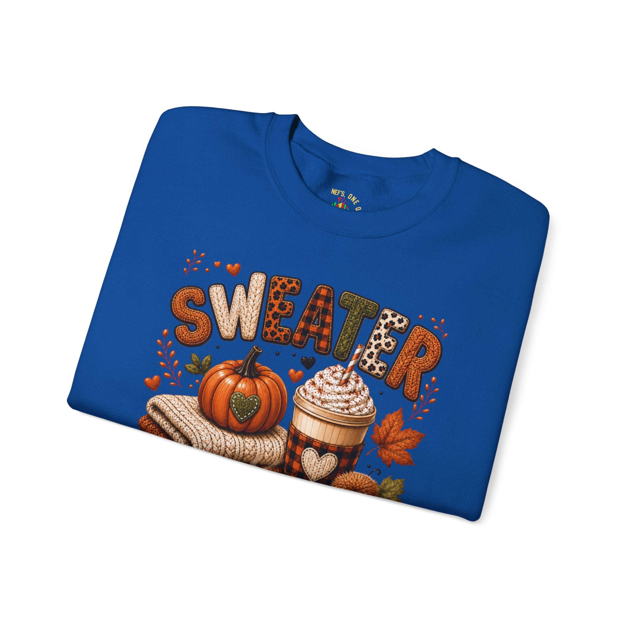 Sweater Weather Autumn Crewneck Sweatshirt