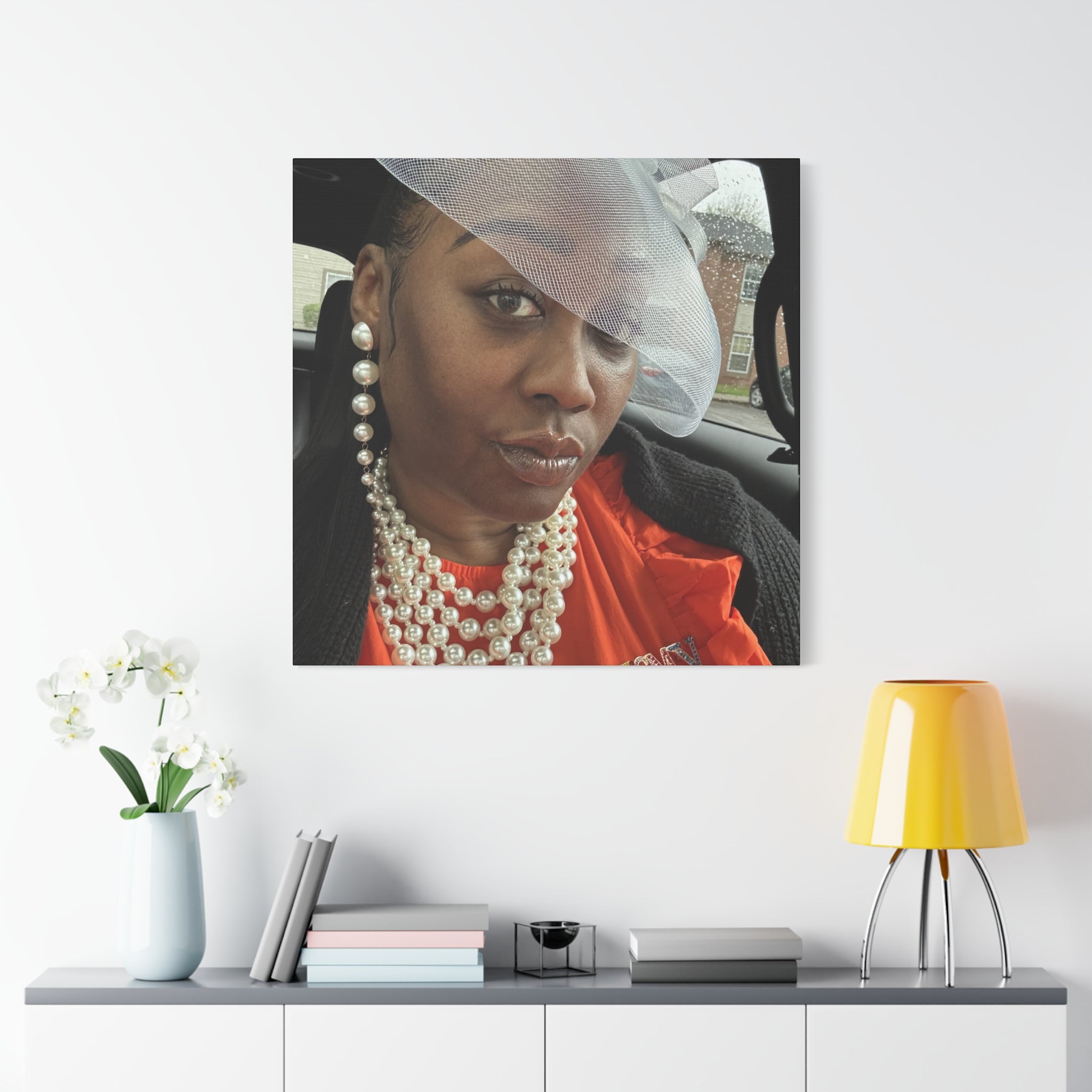 Personalize with your Photo Canvas Print — Square  Matte Wall Art (1.25")