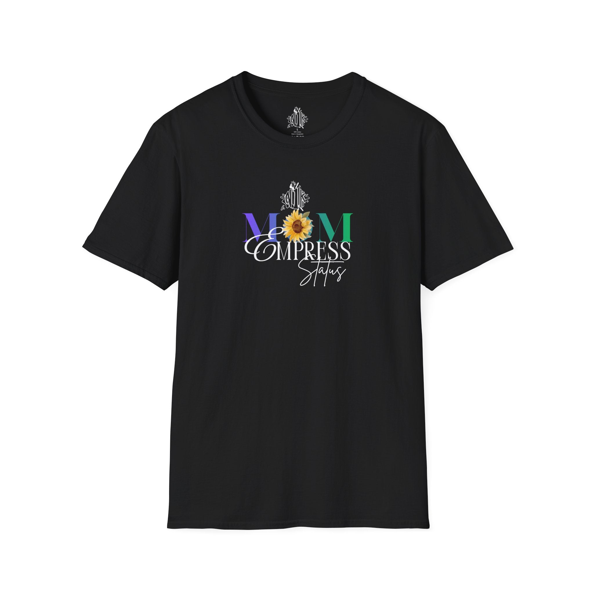 Celebrate Mom — Floral Sunflower Empowerment Graphic T-Shirt