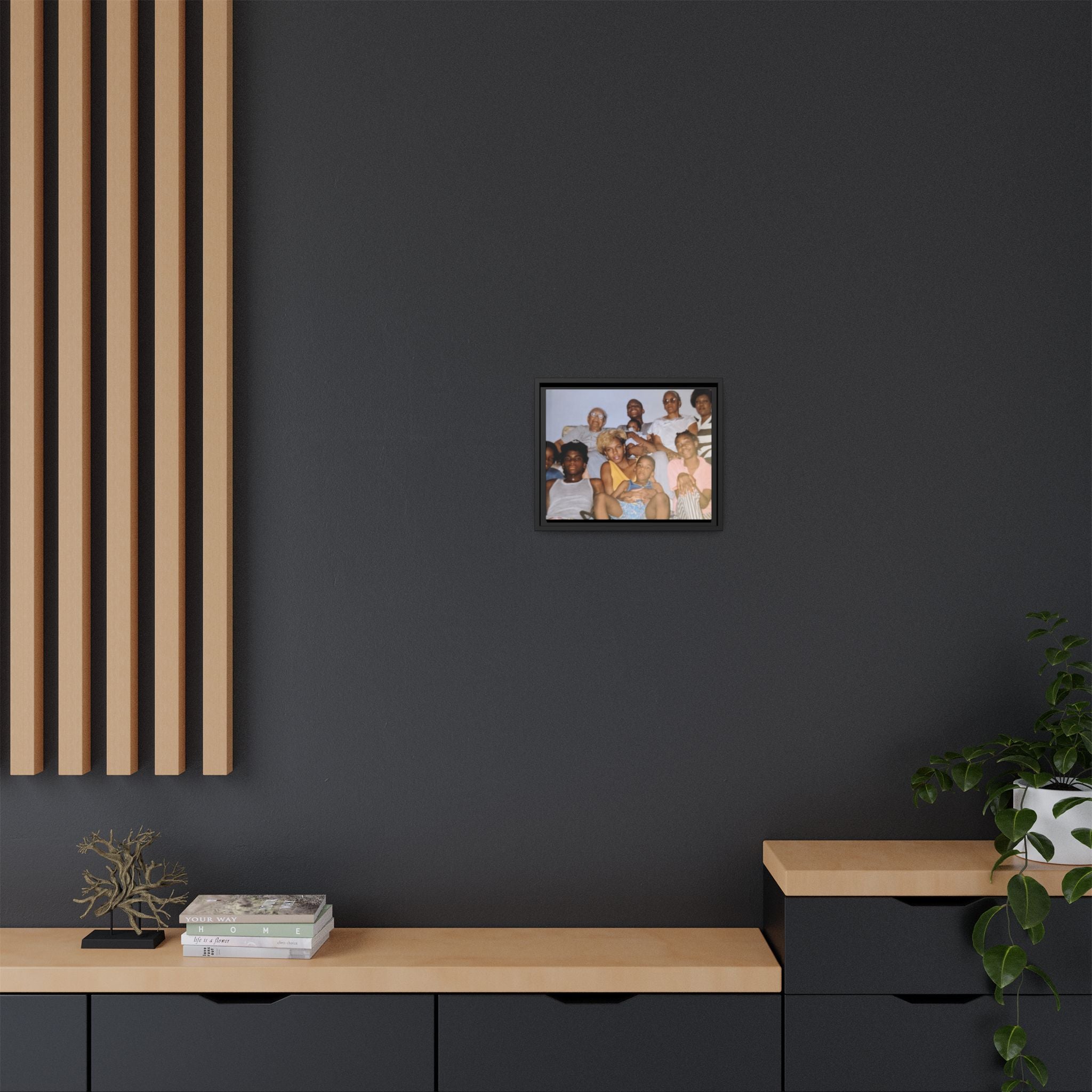 Ccustomizable Framed Canvas — Horizontal Matte Wall Art