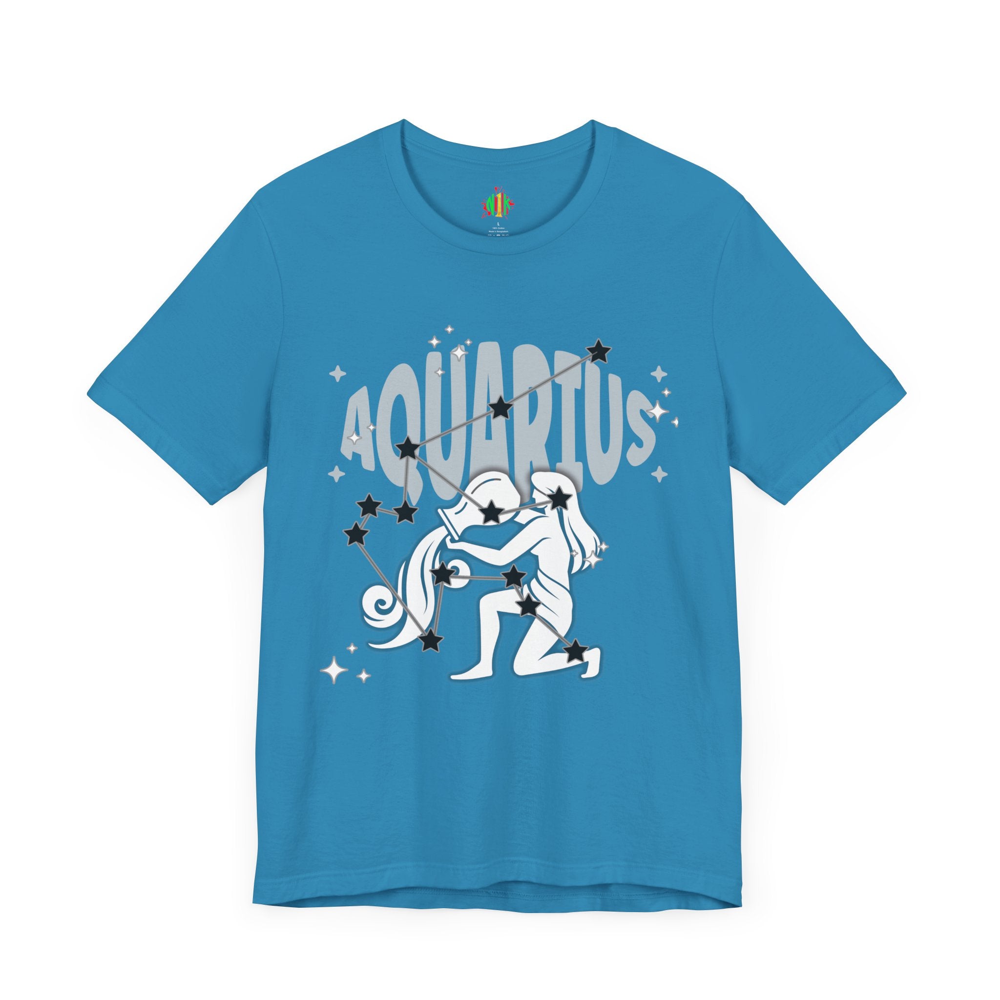 Aquarius Zodiac Casual classic unisex jersey short sleeve teeT-ShirtAquarius Zodiac Casual classic unisex jersey short sleeve tee